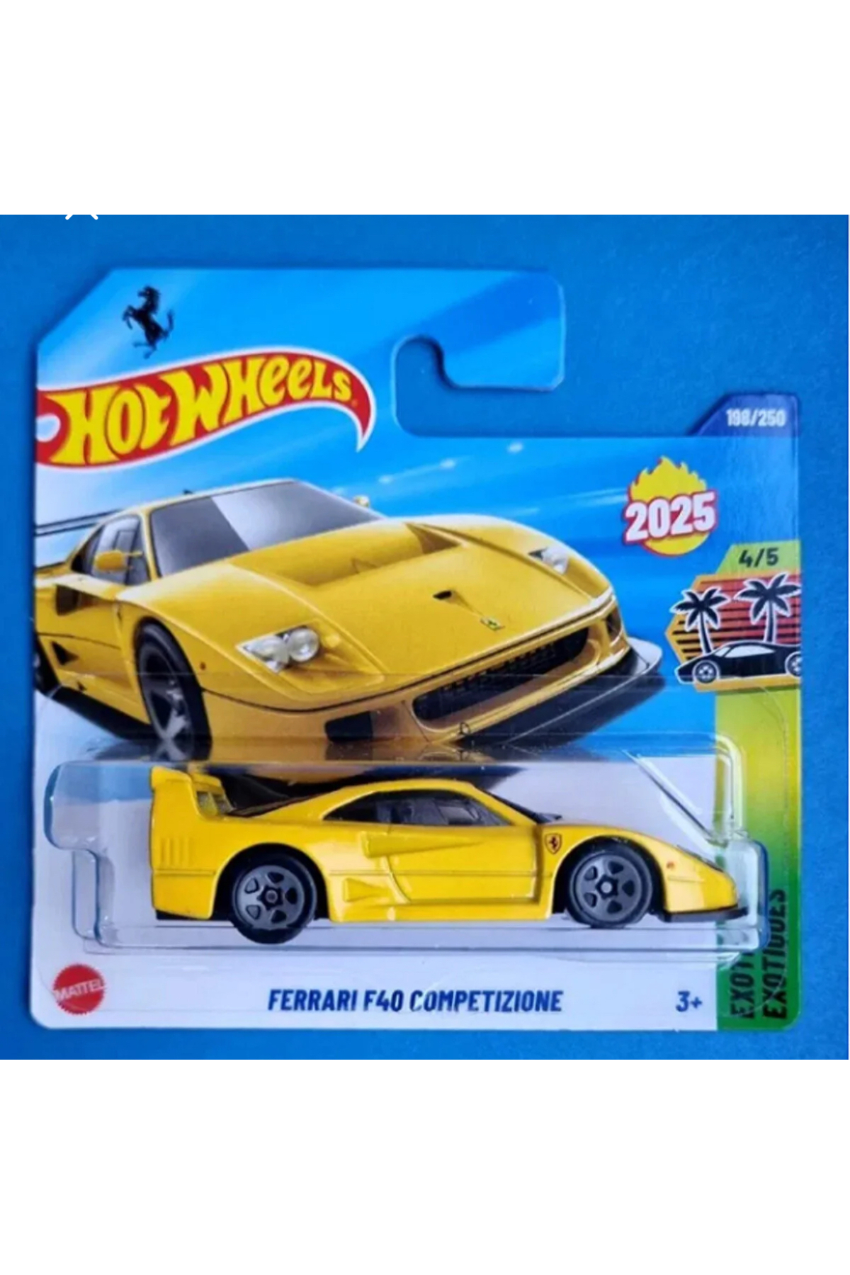 ماشین اسباب بازی FERRARI F40 COMPETIZIONE JJB92 کلکسیونی مقیاس 1 64 از ترکیه HOT WHEELS