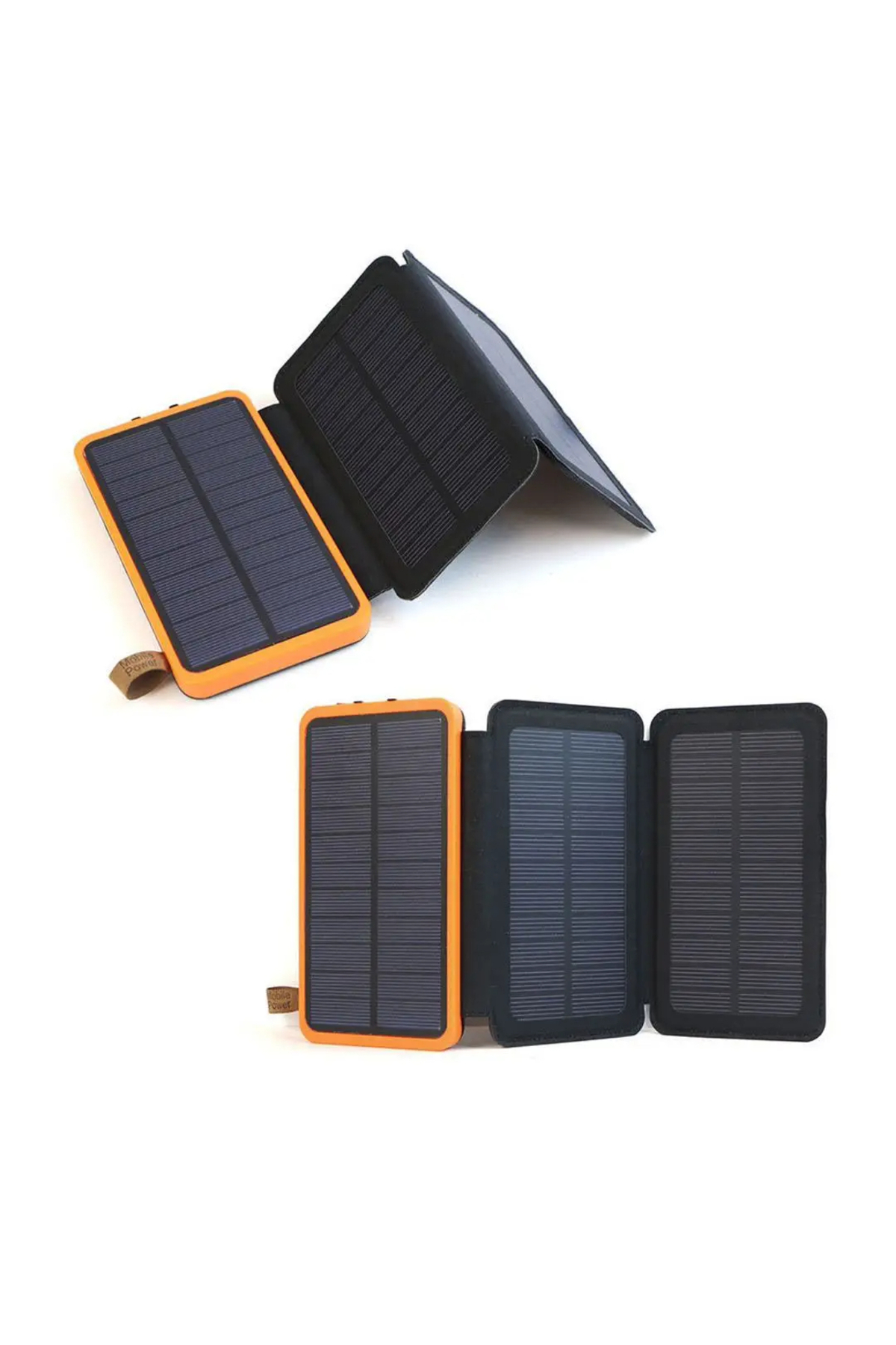 پاوربانک خورشیدی 20000 میلی آمپر ساعتی 4 پنل شارژر تلفن USB تاشو اورجینال pazariz