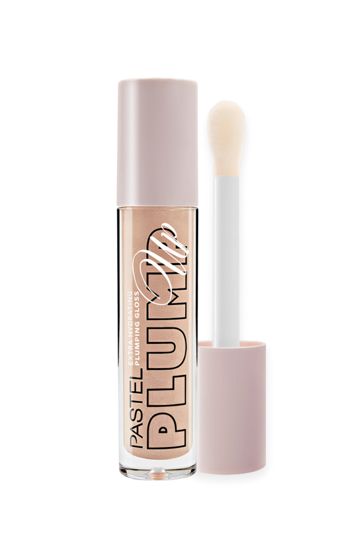 براق کننده لب Plump Up با خاصیت آبرسانی و حجم دهی رنگ سفید پاستل Pastel