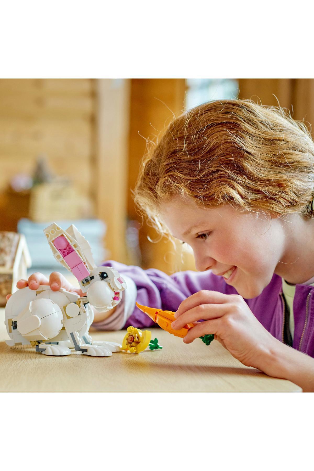 لگو ® خالق 3 در 1 خرگوش سفید برای کودکان 31133 8 سال بارها بیشتر اورجینال LEGO
