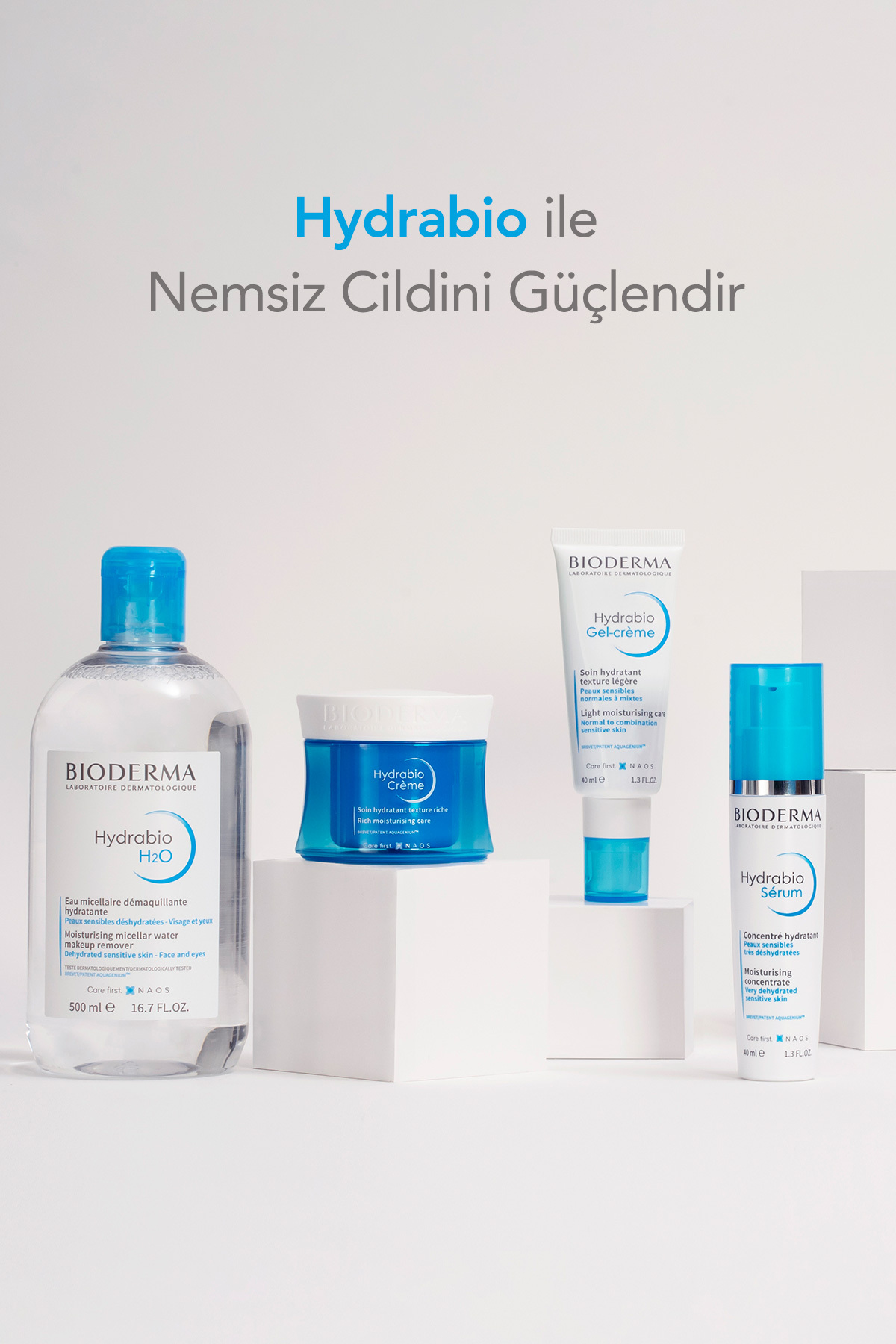 محلول پاک کننده آرایش آبرسان پوست با حجم 250 میل بایودرما Bioderma