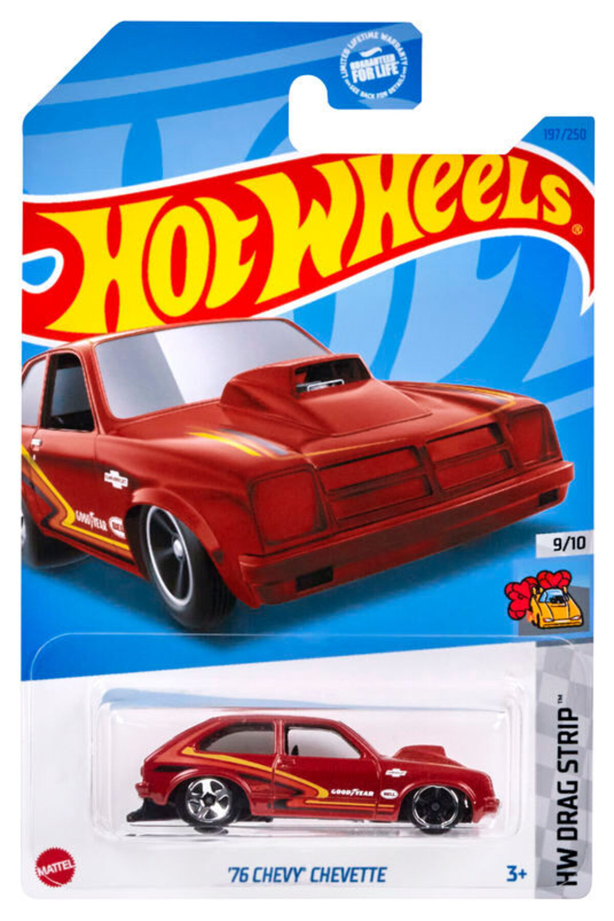 ماشین اسباب بازی اتومبیل های تک 76 CHEVY CHEVETTE HKH35 هات ویلز اورجینال HOT WHEELS