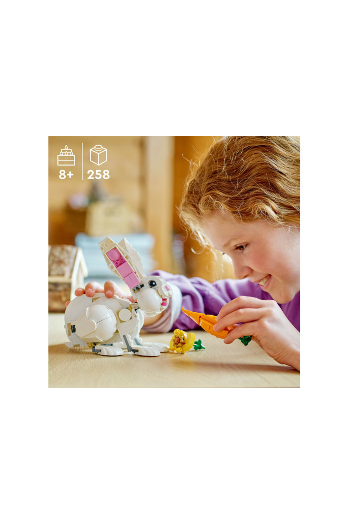 لگو ® خالق 3 در 1 خرگوش سفید برای کودکان 31133 8 سال بارها بیشتر اورجینال LEGO