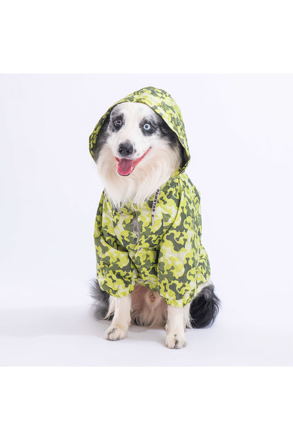 کاپشن پلار‌دار سگ پاوستار Pawstar GreenOssa مدل PM2355، سبز