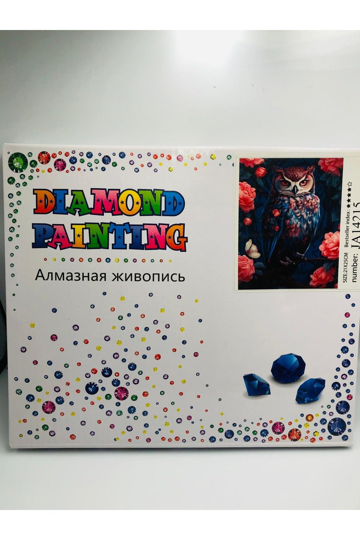 پازل 21X25 BEADED STONY DIAMOND PAINTING TAPESTRY تابلو نقاشی عکس مهره الماس برای کودکان از ترکیه DUCK HOBY