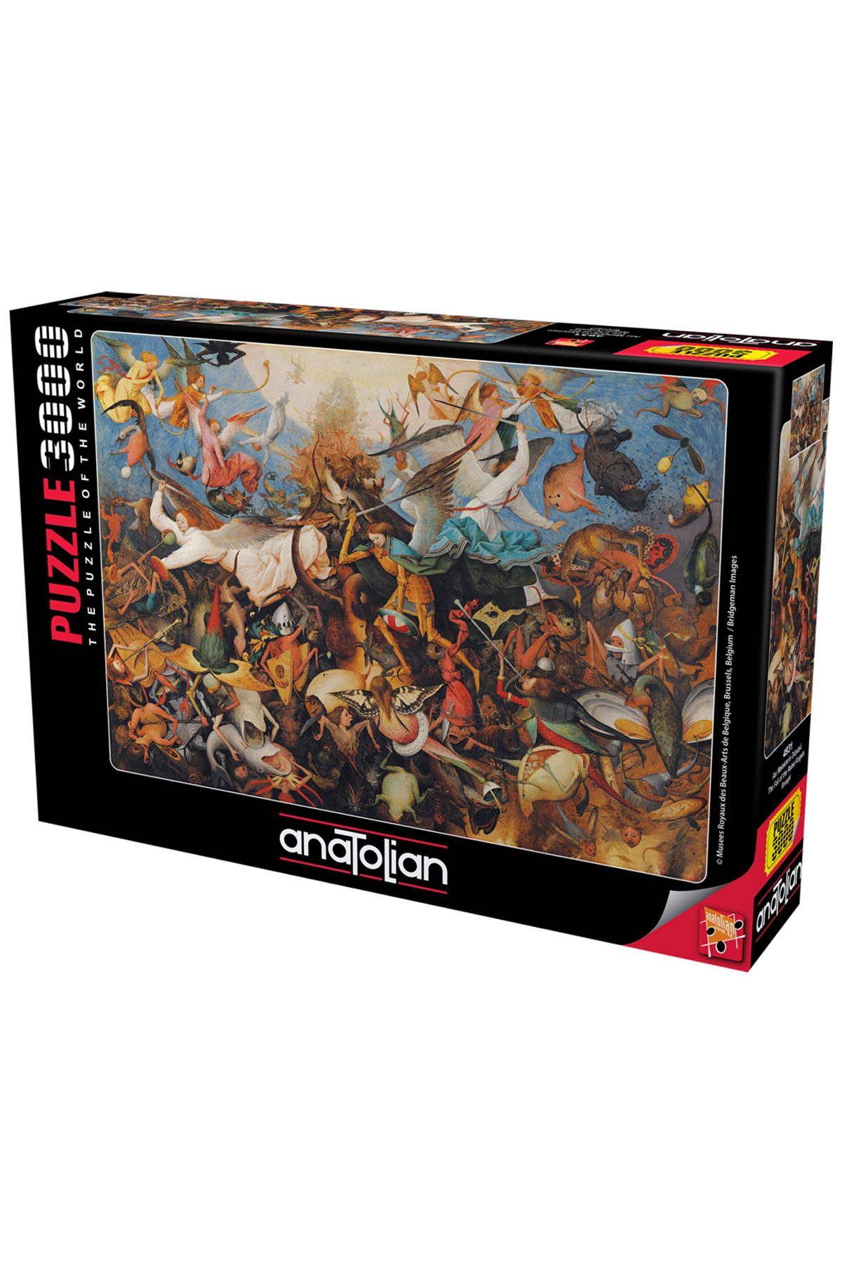 پازل اره منبت کاری مویی 3000 قطعه سقوط فرشتگان شورشی 4931 از ترکیه Anatolian Puzzle