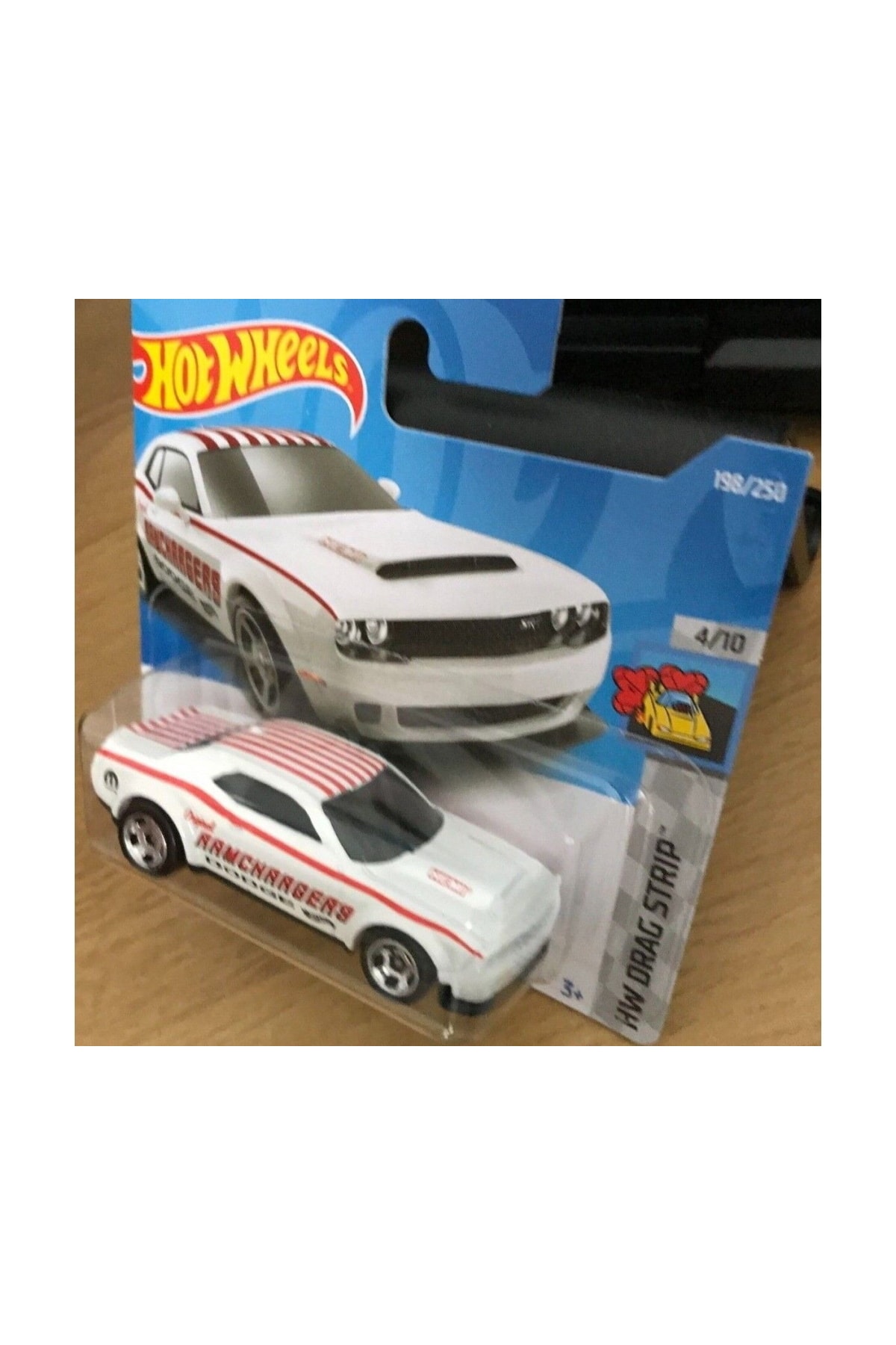 ماشین اسباب بازی 18 DODGE CHALLENGER SRT DEMON 2022 HCV31 هات ویلز اورجینال HOT WHEELS