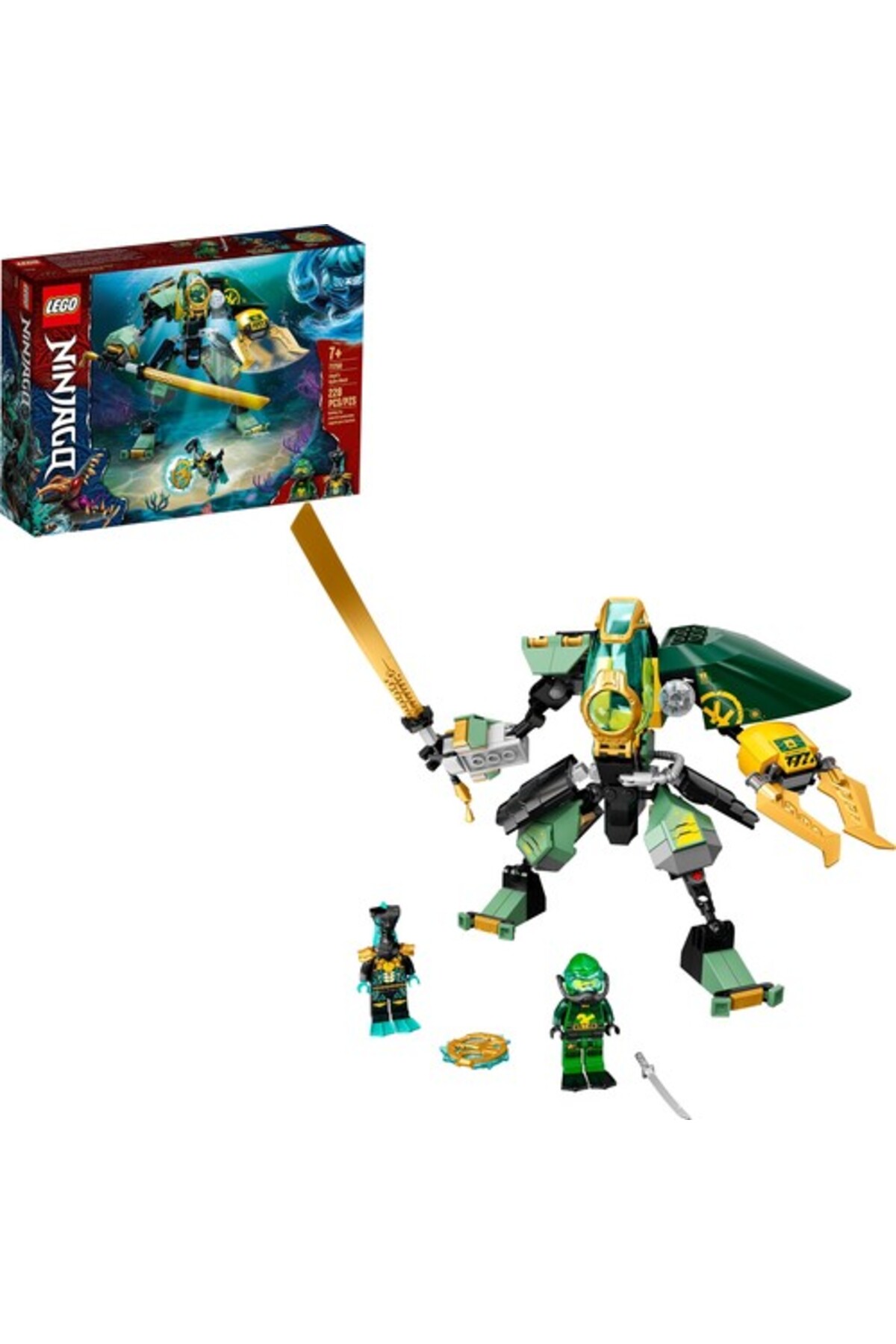 لگو و اسباب بازی های ساخت محور NINJAGO 71750 LLOYD'S HYDRO MECH از ترکیه LEGO