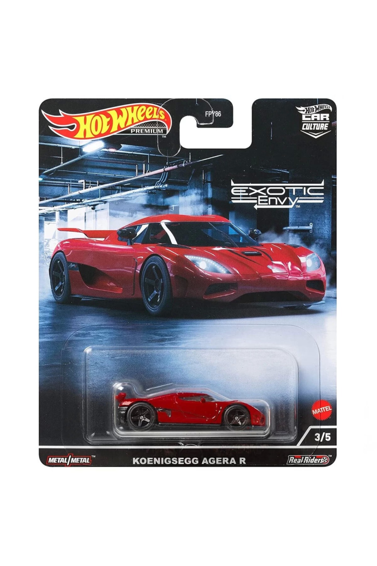 ماشین اسباب بازی PREMIUM KOENIGSEGG ADERA R FPY86 HCJ90 هات ویلز اورجینال HOT WHEELS