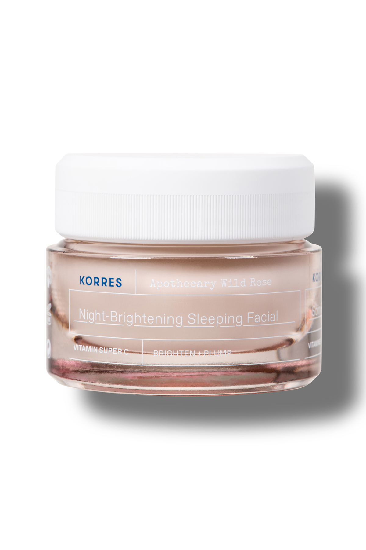 Korres صورتی خانه داروخانه شبانه وحشی صورت روشن کننده بافت مرطوب کننده 40 میلی لیتر