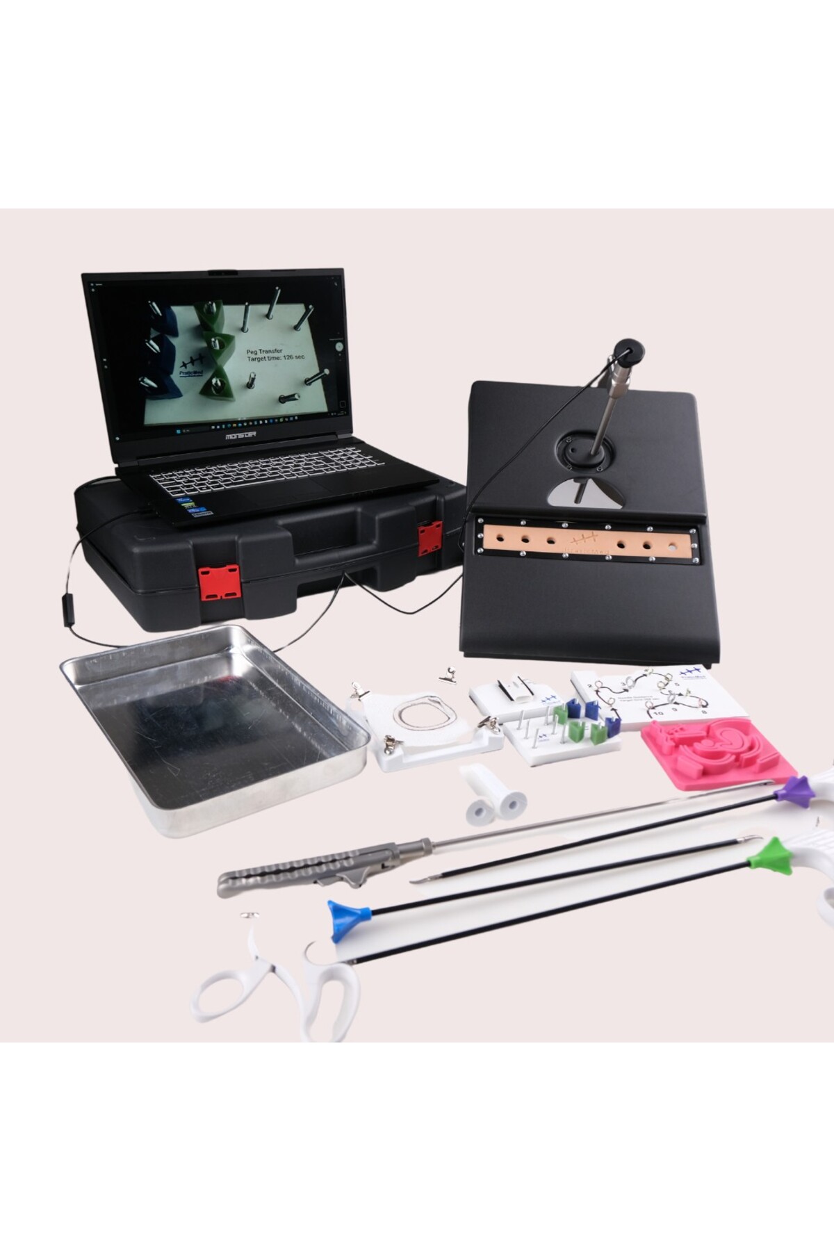 مدل خودرو ست آموزشی لاپاراسکوپی موبایل PRATICMED اورجینال Praticmed