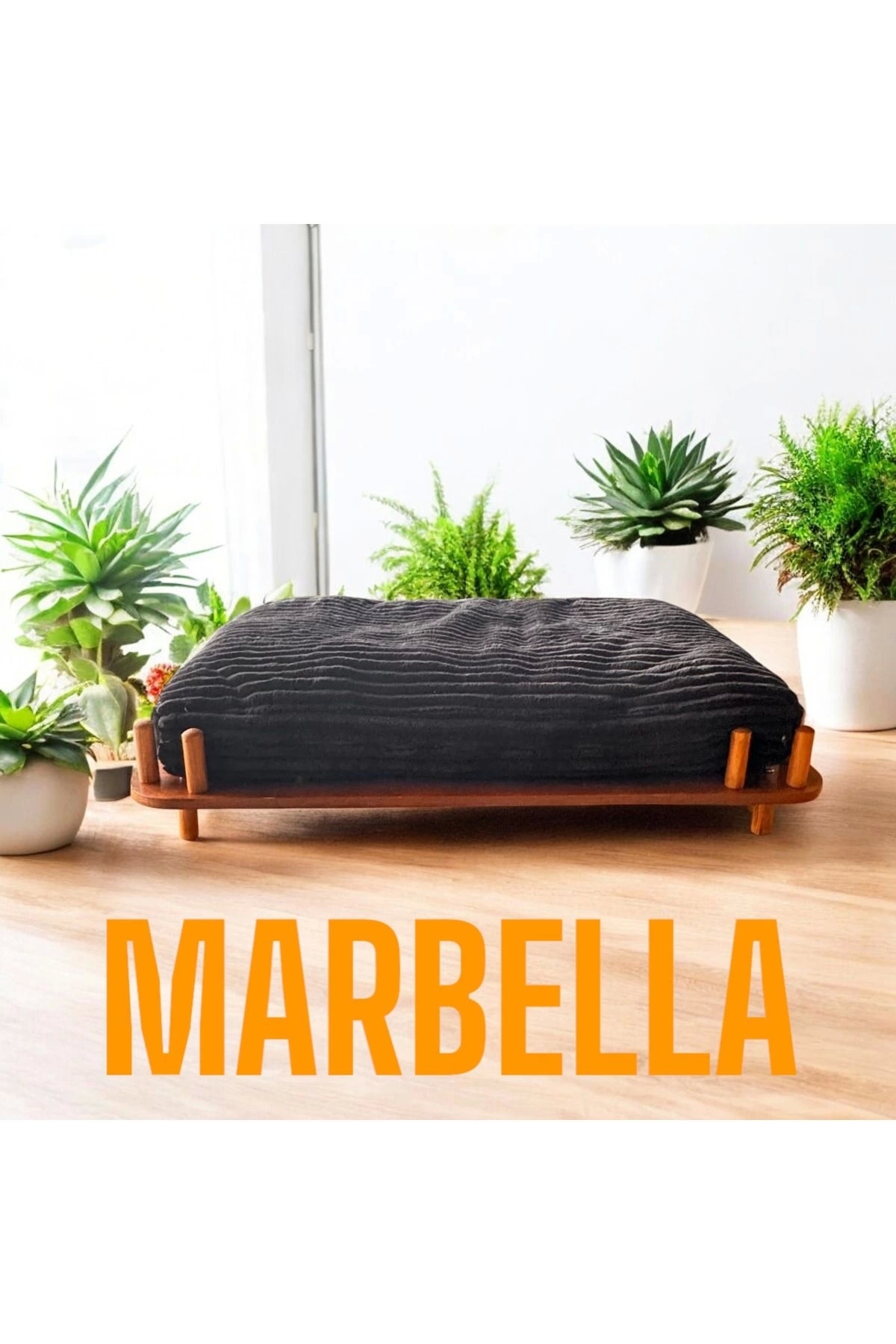 تخت سگ MARBELLA مدل MB 1001، قهوه‌ای