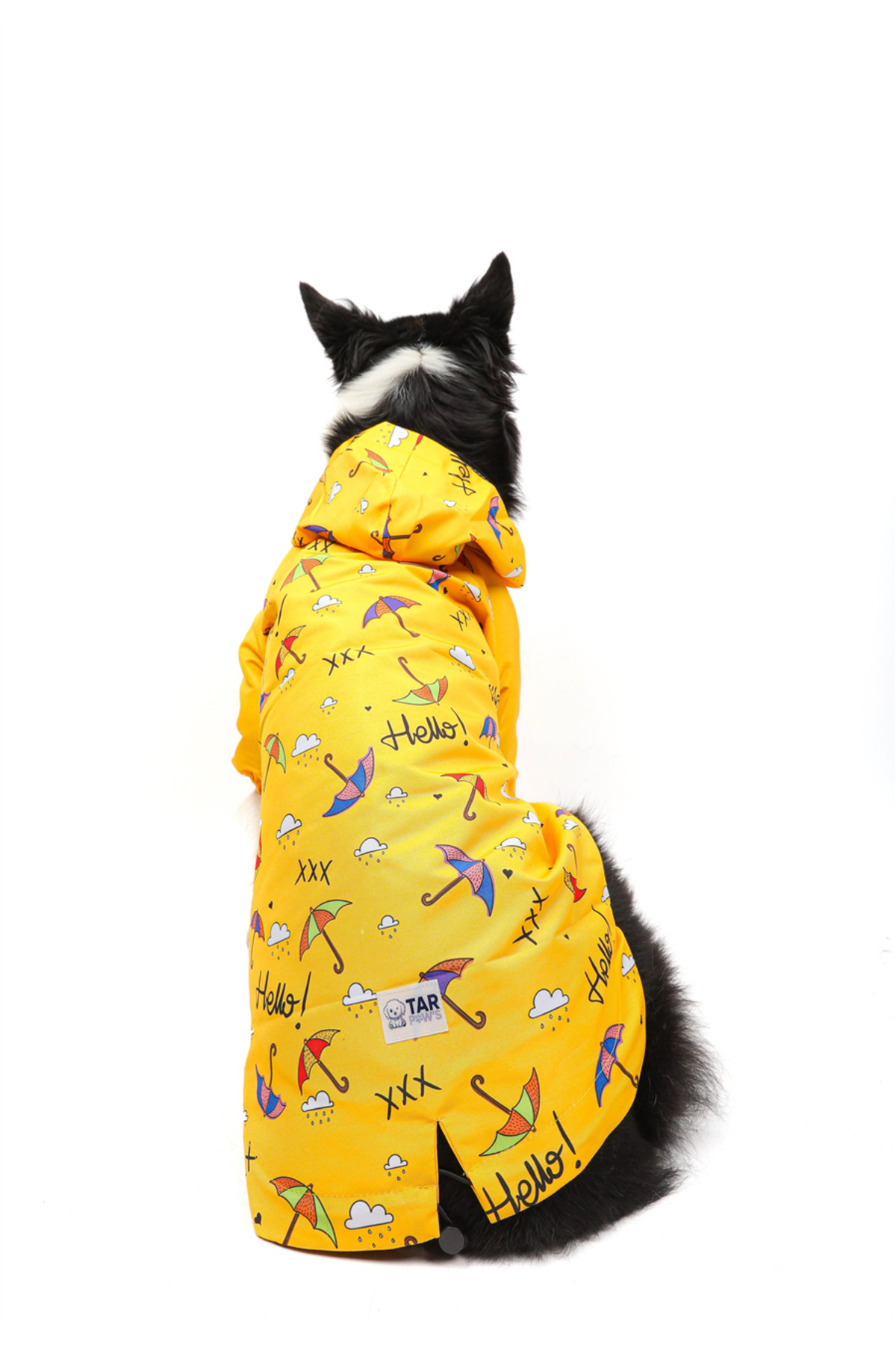 بارانی سگ تارپاز TARPAWS مدل Umbrella، زرد