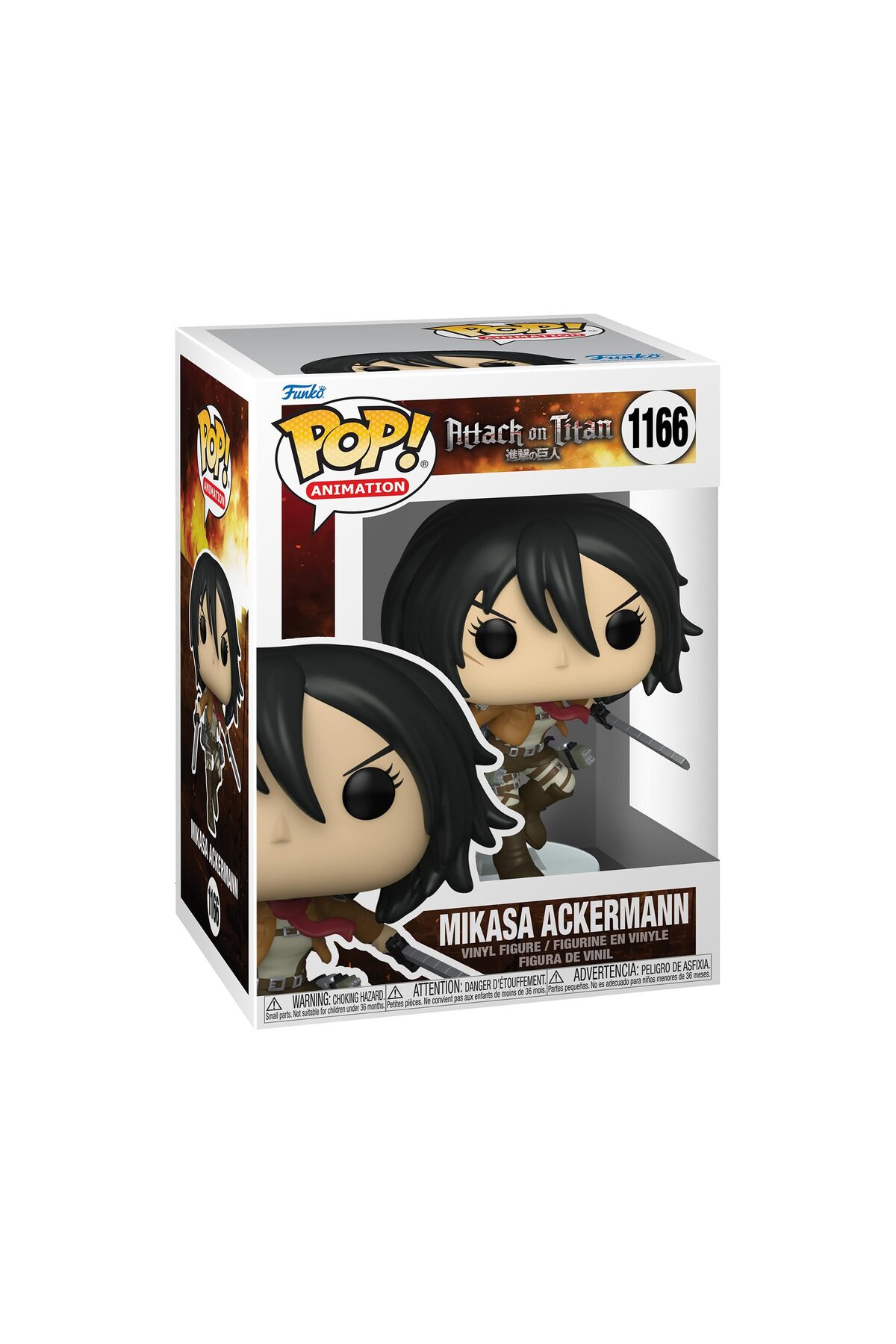 فیگور انیمیشن POP: ATTACK ON TITANS MIKASA ACKERMAN از ترکیه Funko