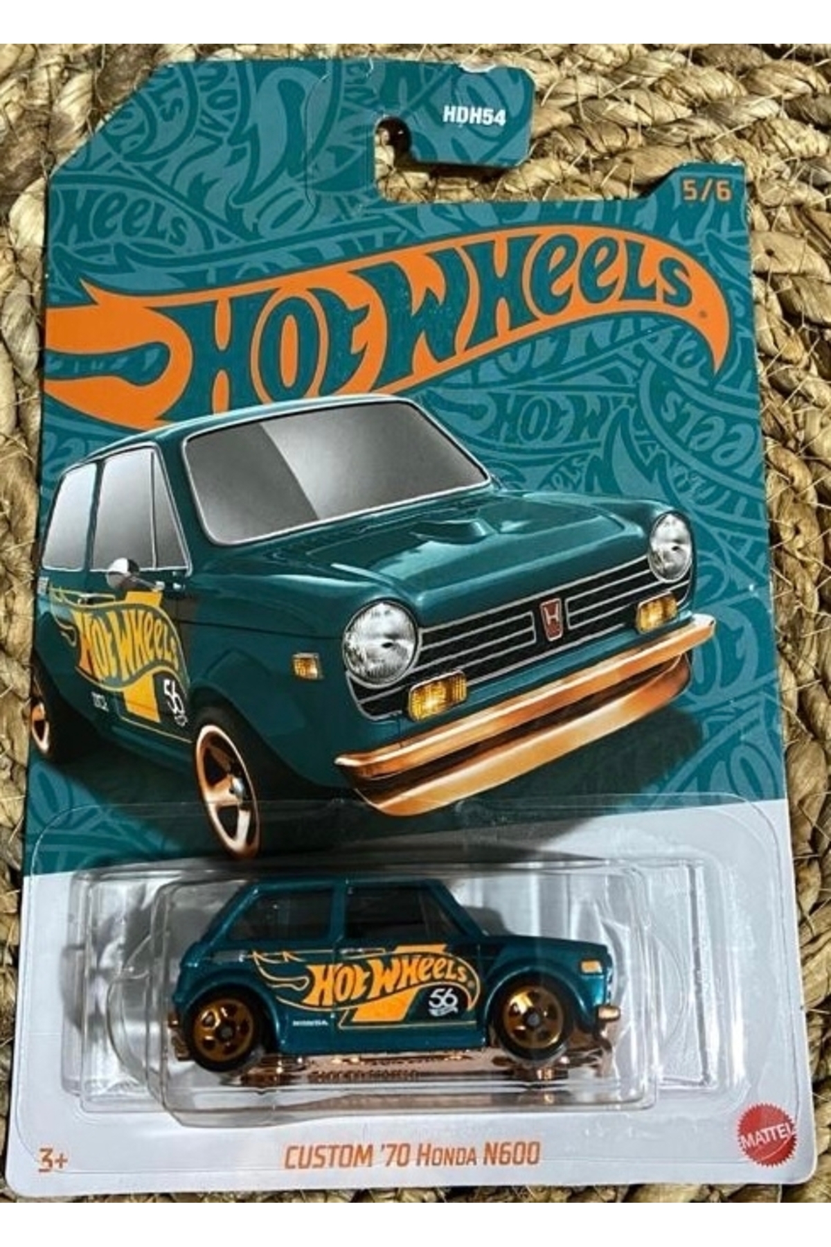 ماشین اسباب بازی سفارشی ‘70 هوندا N600 56. سری ویژه سال هات ویلز اورجینال HOT WHEELS