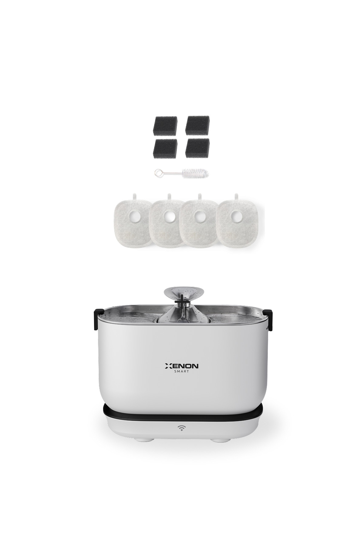 آبخوری فواره‌ای هوشمند بی‌سیم زنون اسمارت Xenon Smart مدل B02878600009، ظرفیت ۲٫۵ لیتر، همراه ۴ فیلتر