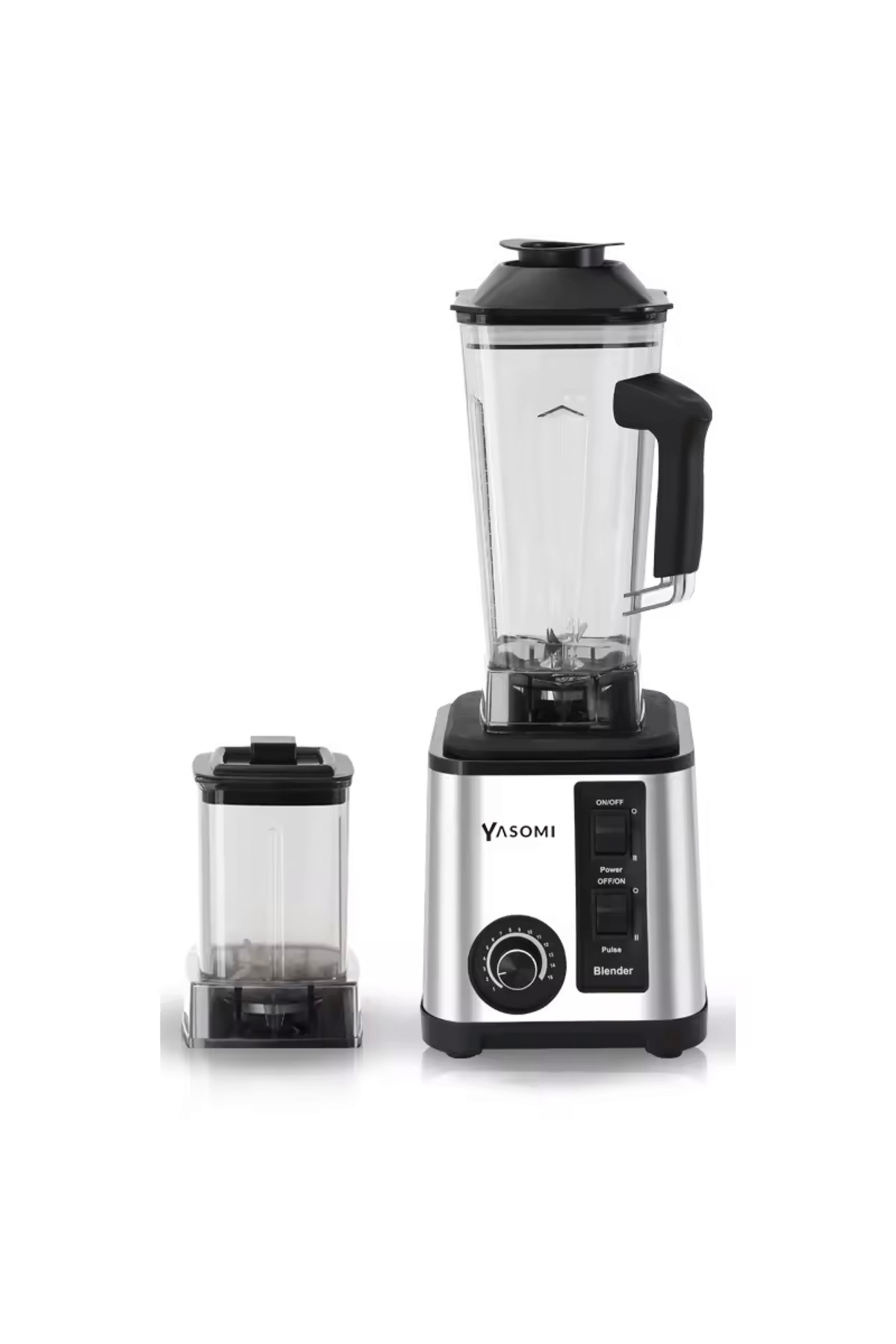 ست مخلوط کن با ظرفیت کاسه یخ شکن 5042 800W SUPER MIX 3LT اورجینال Yasomi
