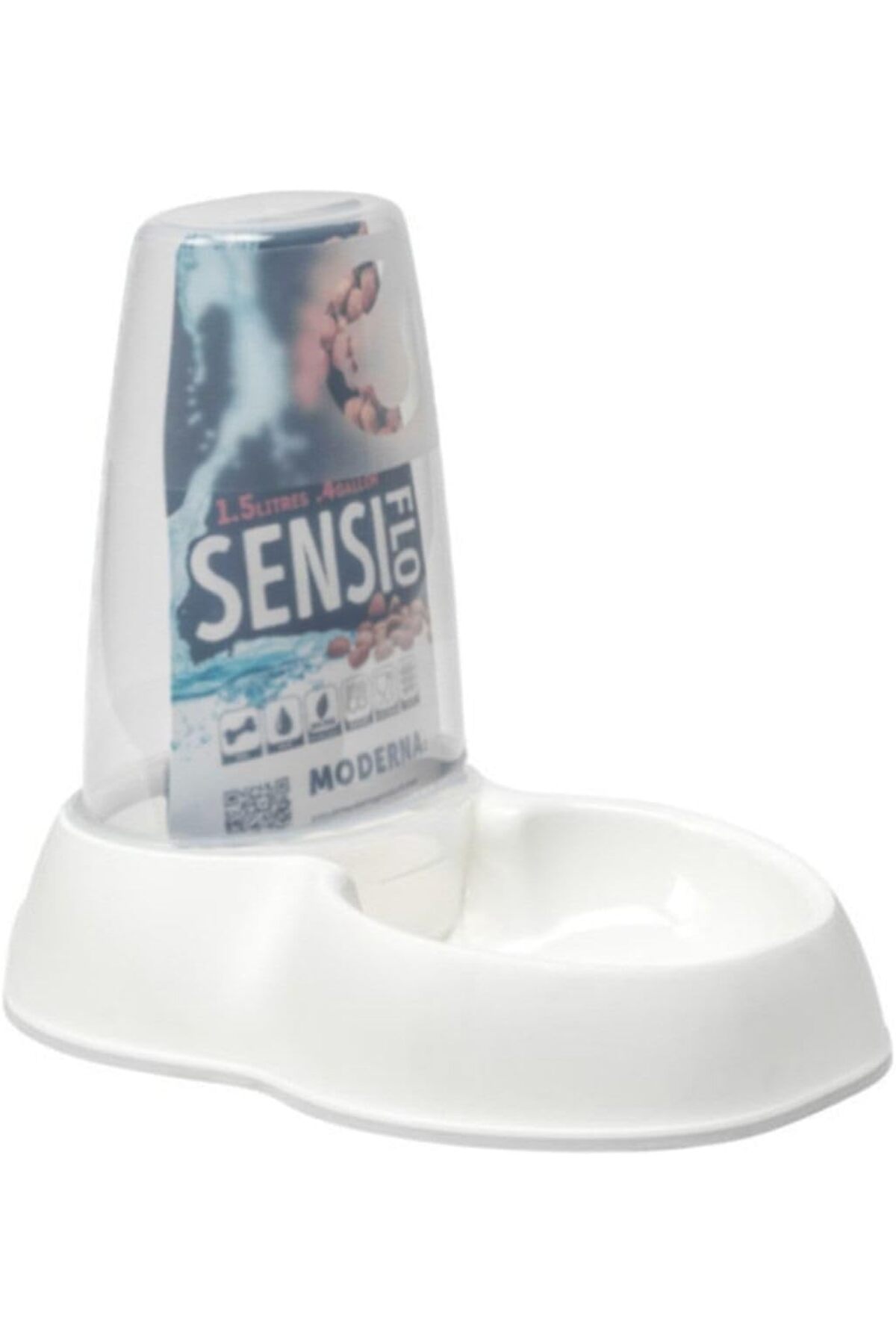 ظرف غذای حیوانات خانگی مودرنا Moderna Sensiflo، گنجایش ۱٫۵ لیتر