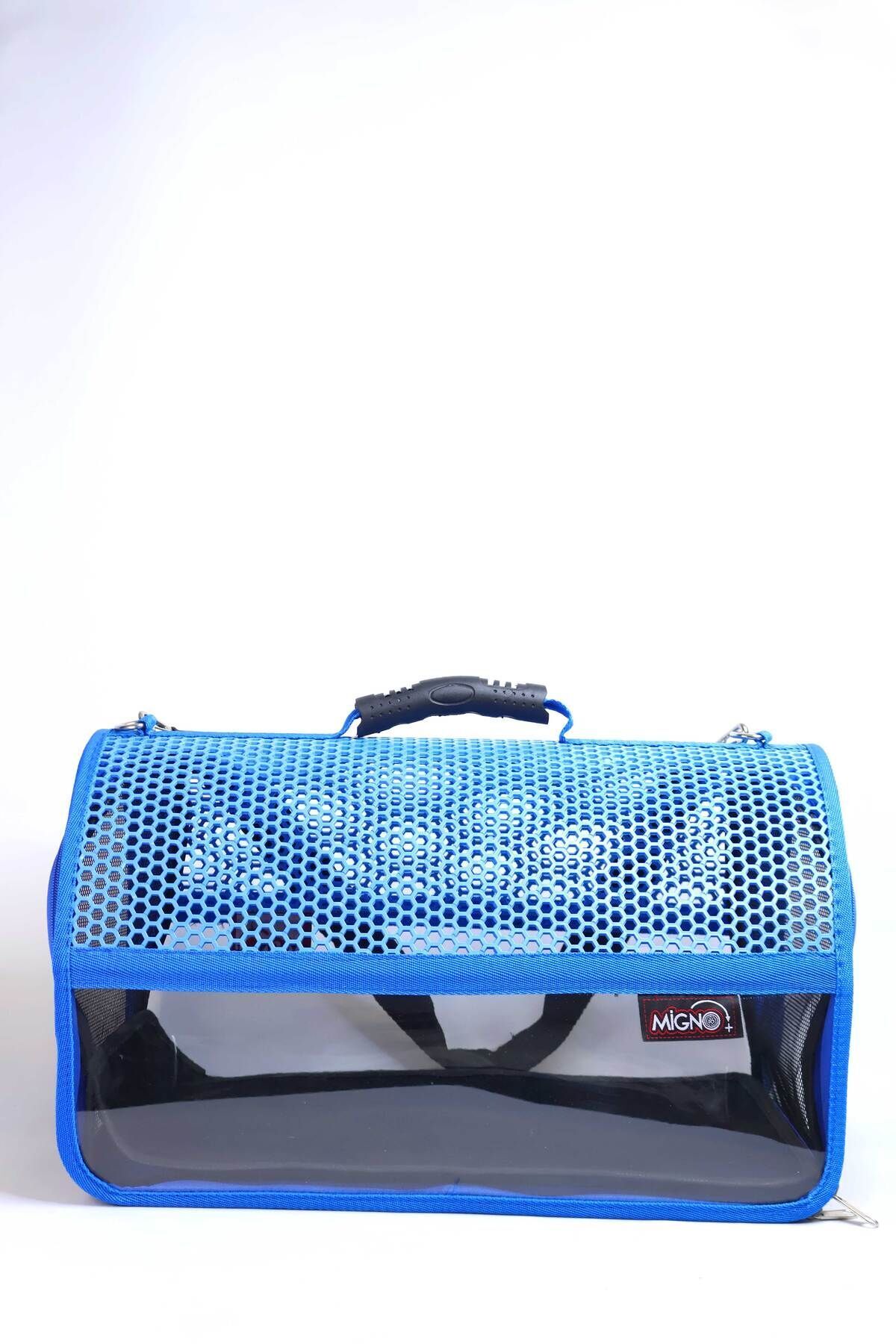 کیف حمل گربه و سگ میگنو Migno مدل FLYBAG Voyager، آبی