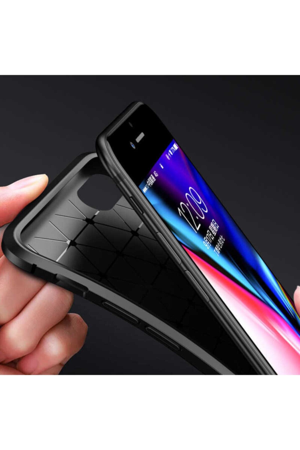 کاور و قاب APPLE IPHONE 12 COMPATIBLE CASE RUGGED ARMOR SERIES CARBON DESIGN سیلیکون با کیفیت بالا فیبکس Fibaks