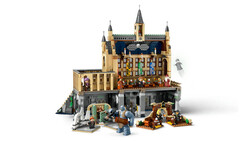 مجموعه ساختنی تالار بزرگ قلعه هاگوارتز لگو LEGO هری پاتر Harry Potter مدل 76435، ۱۷۳۲ قطعه