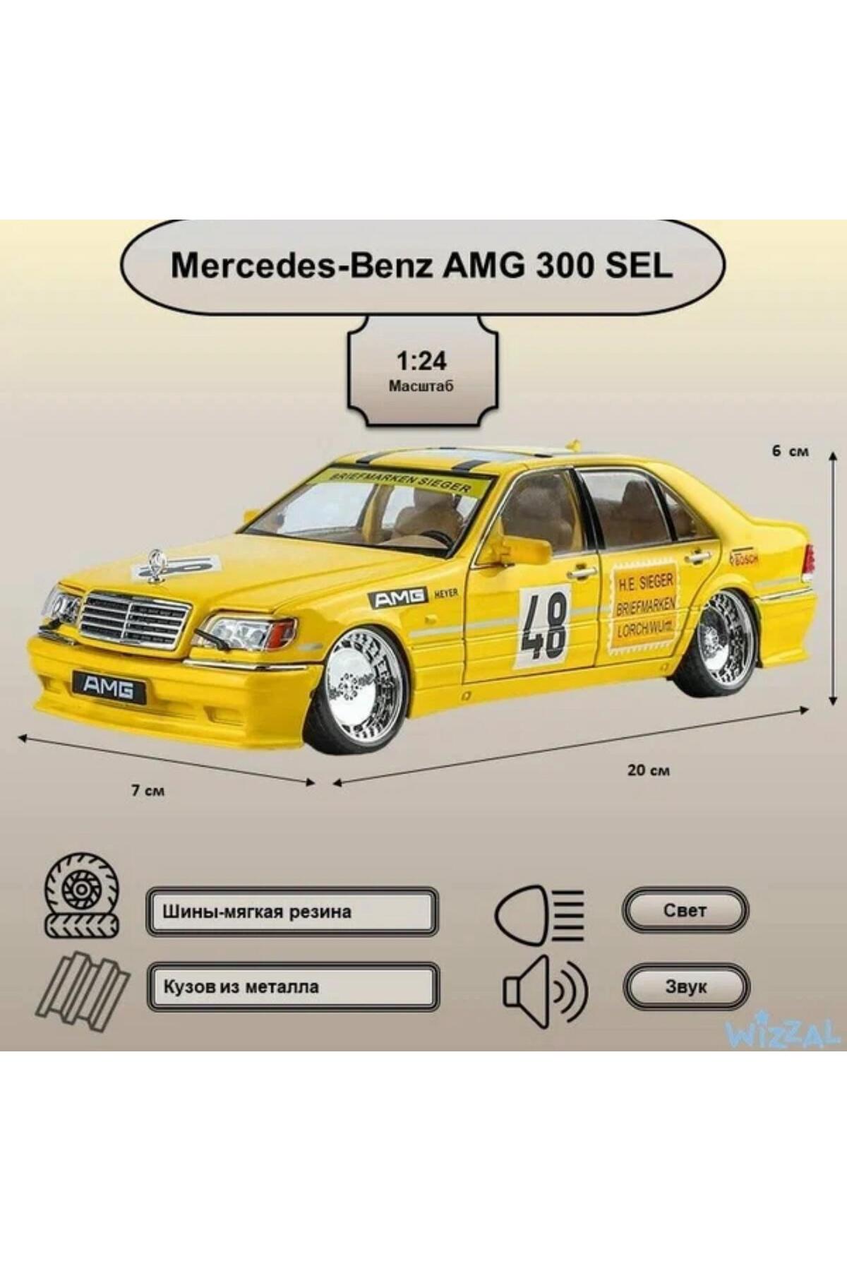 مدل خودرو مرسدس بنز S320L DIECAST ماشین W140 300SEL اصلاح شده اورجینال scntoys