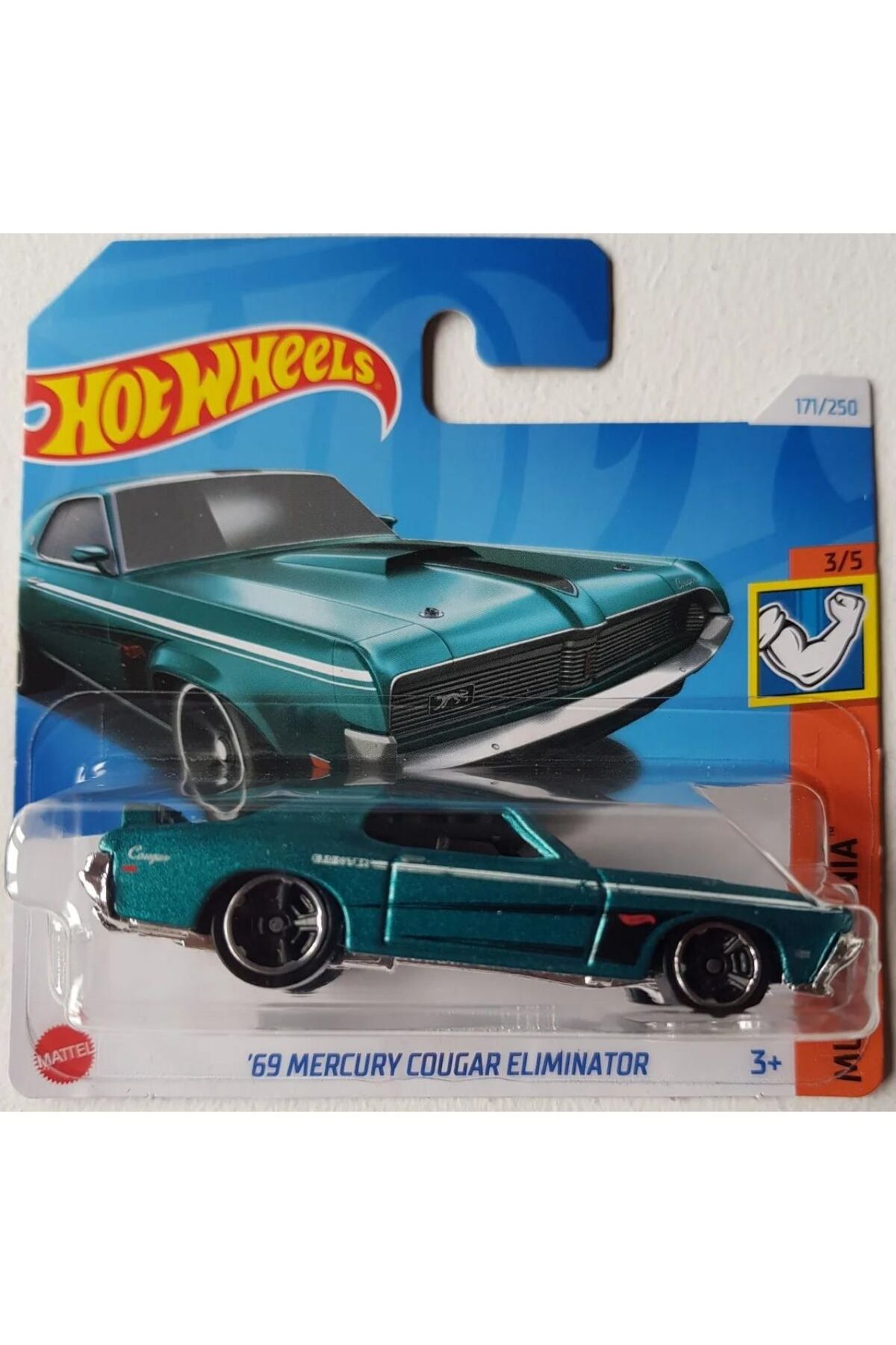 ماشین اسباب بازی 69 MERCURY COUGAR ELIMINATOR HTC59 HOT WHEELS