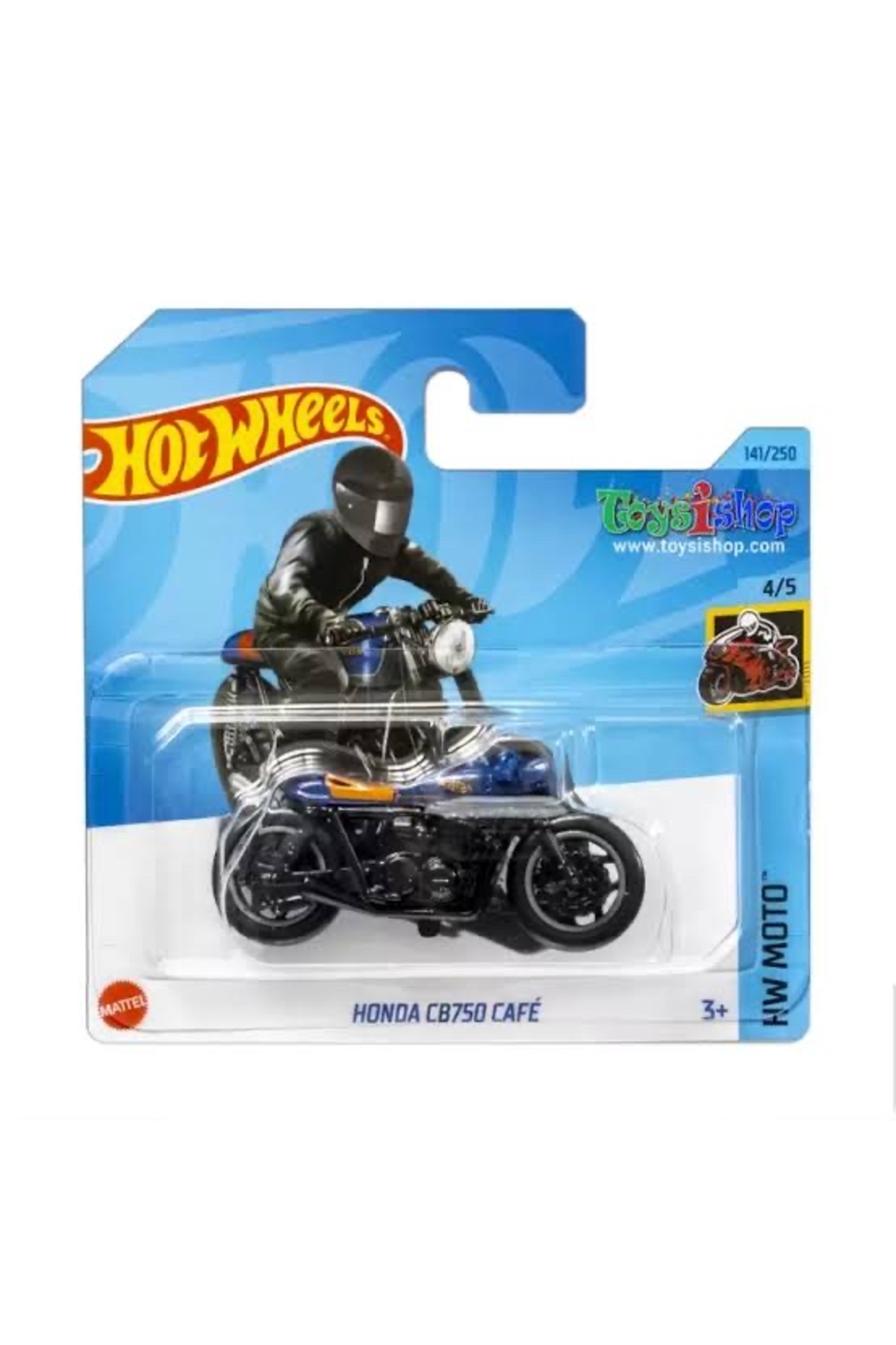 ماشین اسباب بازی موتور HOTWHEELS HONDA CB750 اورجینال HOT WHEELS