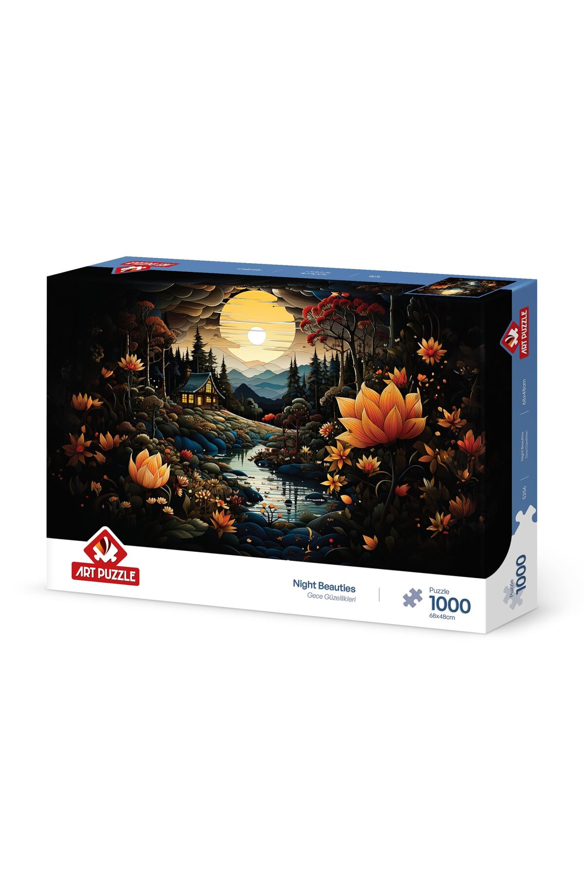 پازل 1000 تکه زیبایی های شب Art Puzzle