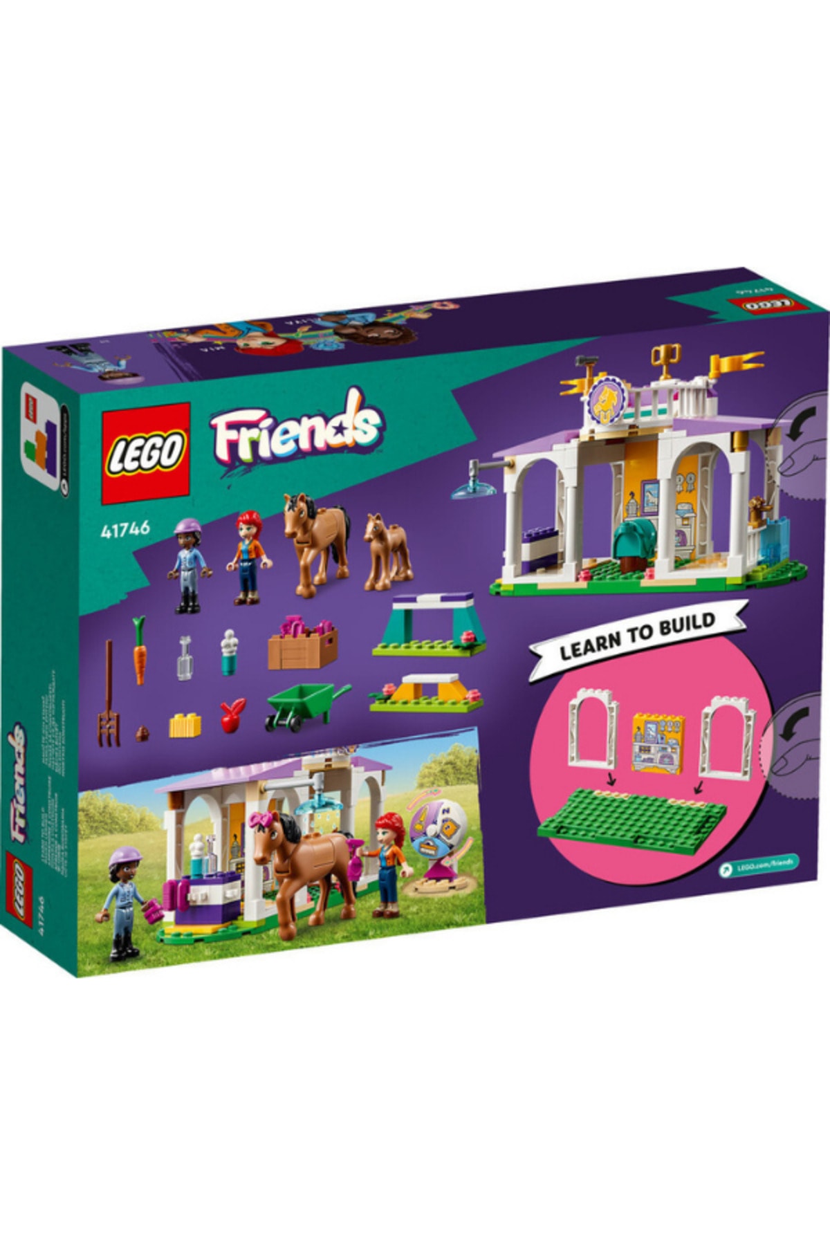 لگو و اسباب بازی های ساخت محور 41746 آموزش اسب LEGO® FRIENDS 134 قطعه برای کودکان 4 سال به بالا از ترکیه LEGO