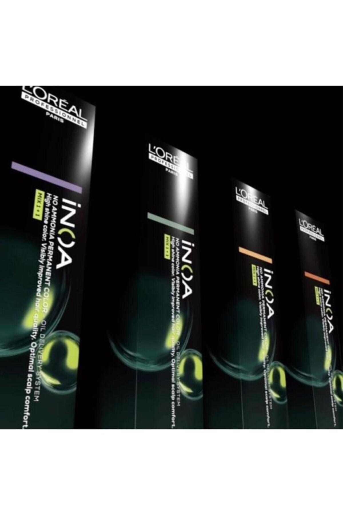 رنگ مو مردانه و زنانه LOREAL PROFESSIONNEL INOA آمونیال 60ML | 10.11 خاکستر متراکم زرد روشن L'oreal Professionnel