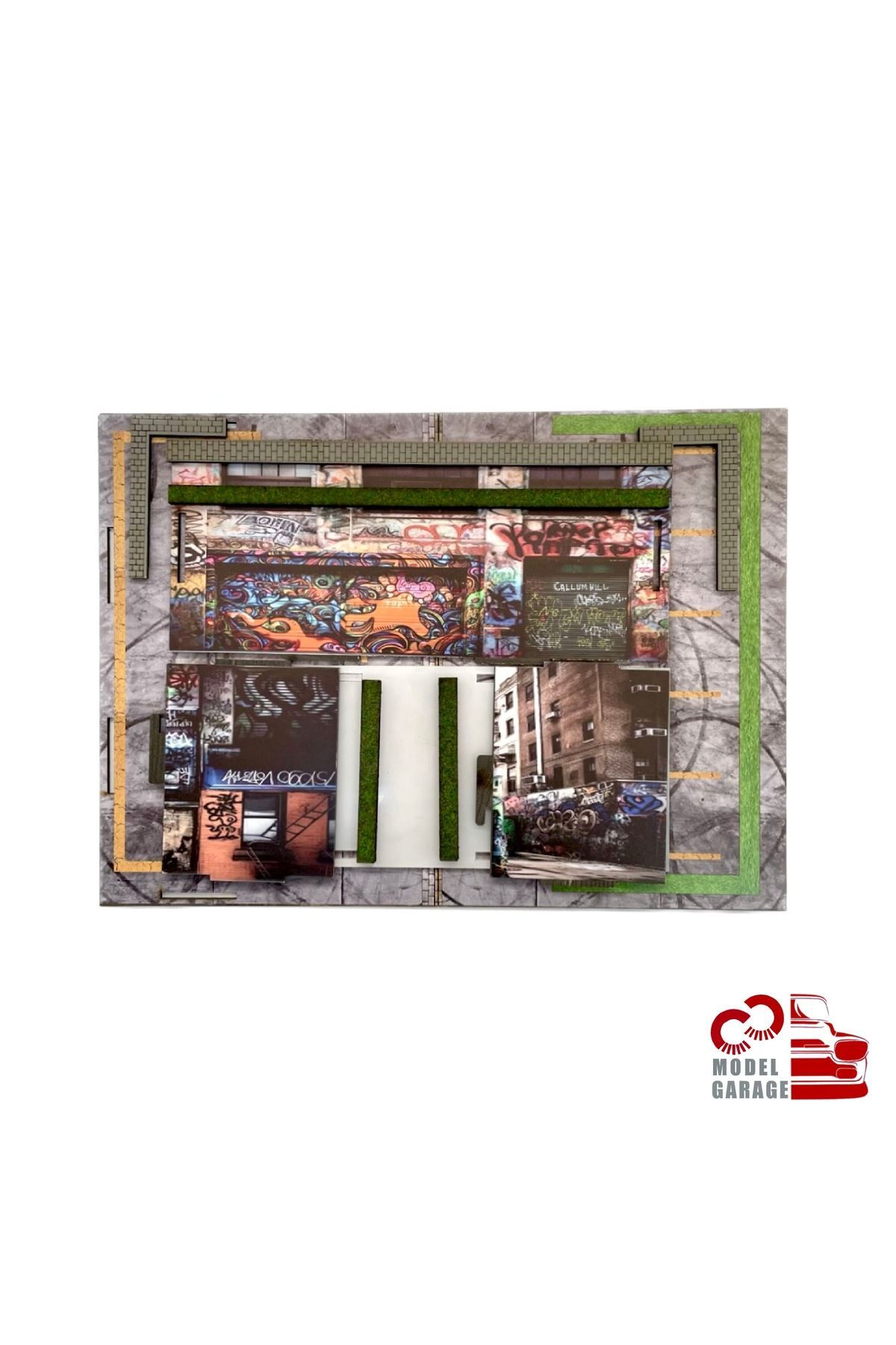 مدل خودرو 1 64 SCALE TOKYO VEHICLE PARKING DIORAMA DIECAST DISPLAY STAND SHELF CAR GARAGE TOY اورجینال Genel Markalar