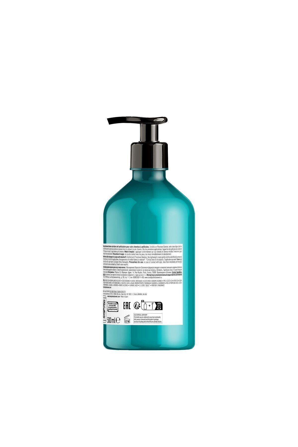 L'oreal Professionnel شامپو حرفه ای ضد شوره پیشرفته Serie Expert 500 میلی لیتر