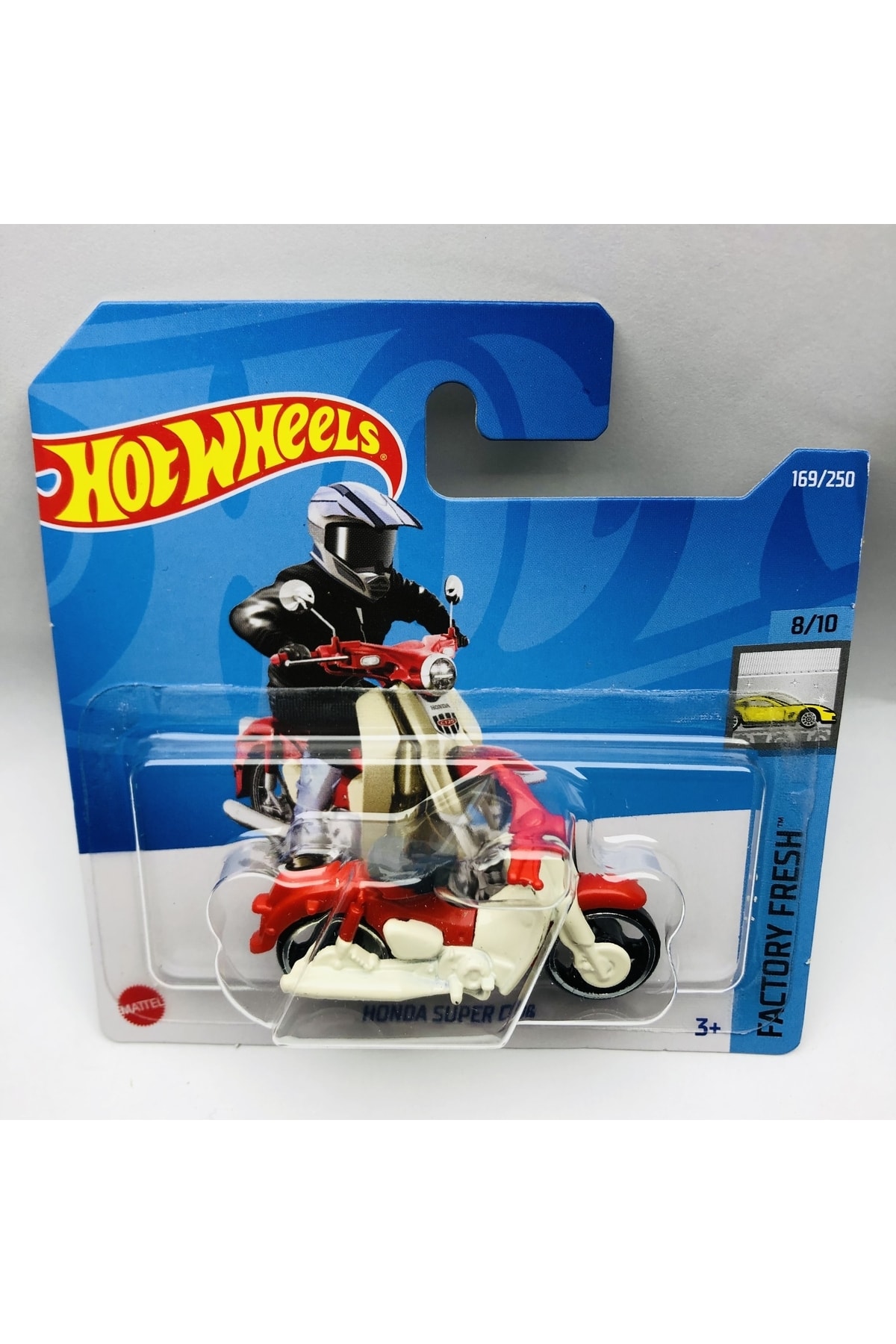 ماشین اسباب بازی NEW HONDA SUPER CUB MONI MOTORCYCLE 1:64 SCALE HOTWHEELS BRAND 8 10 هات ویلز اورجینال HOT WHEELS