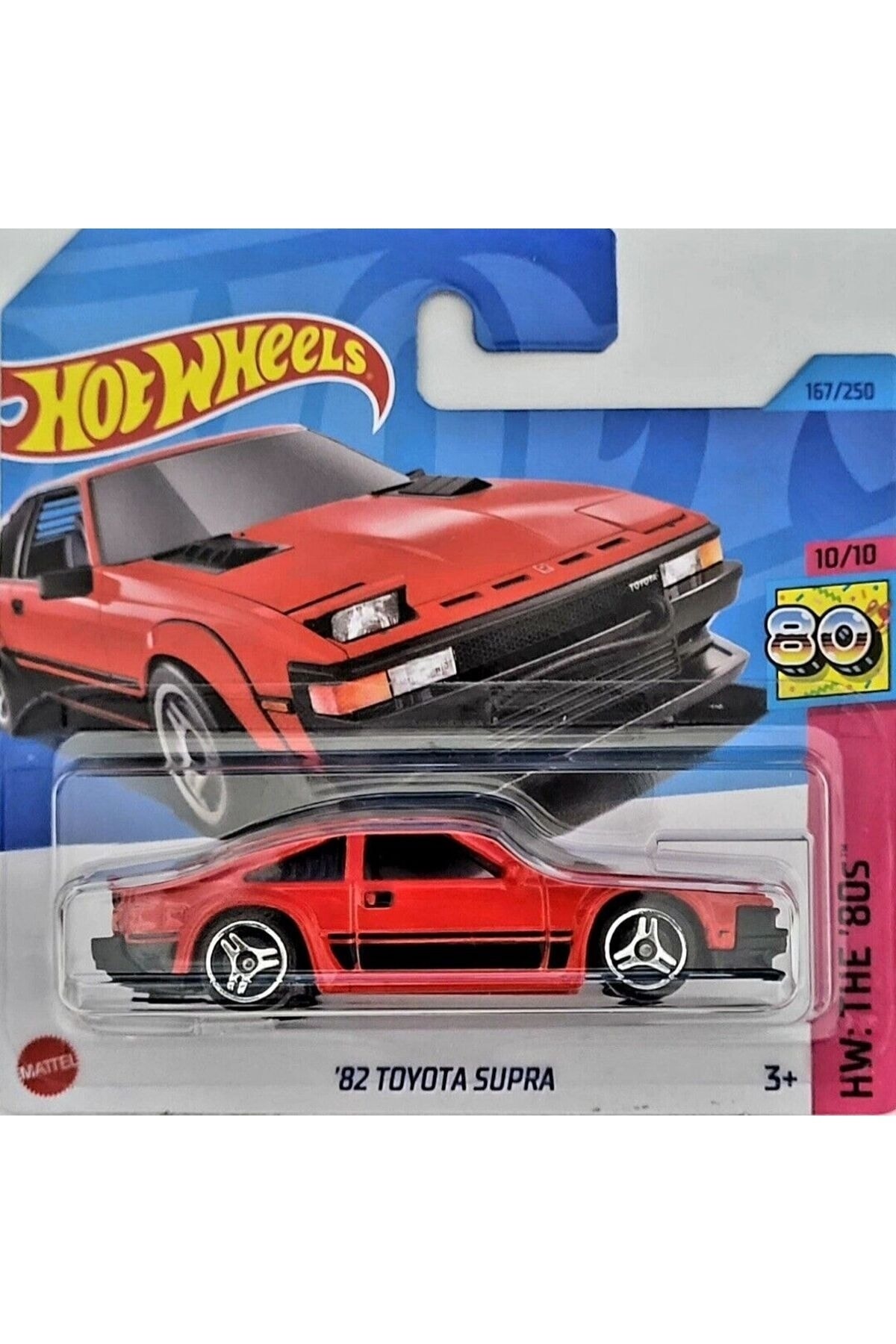 ماشین اسباب بازی 82 TOYOTA SUPRA WHEELS 2023 هات ویلز اورجینال HOT WHEELS