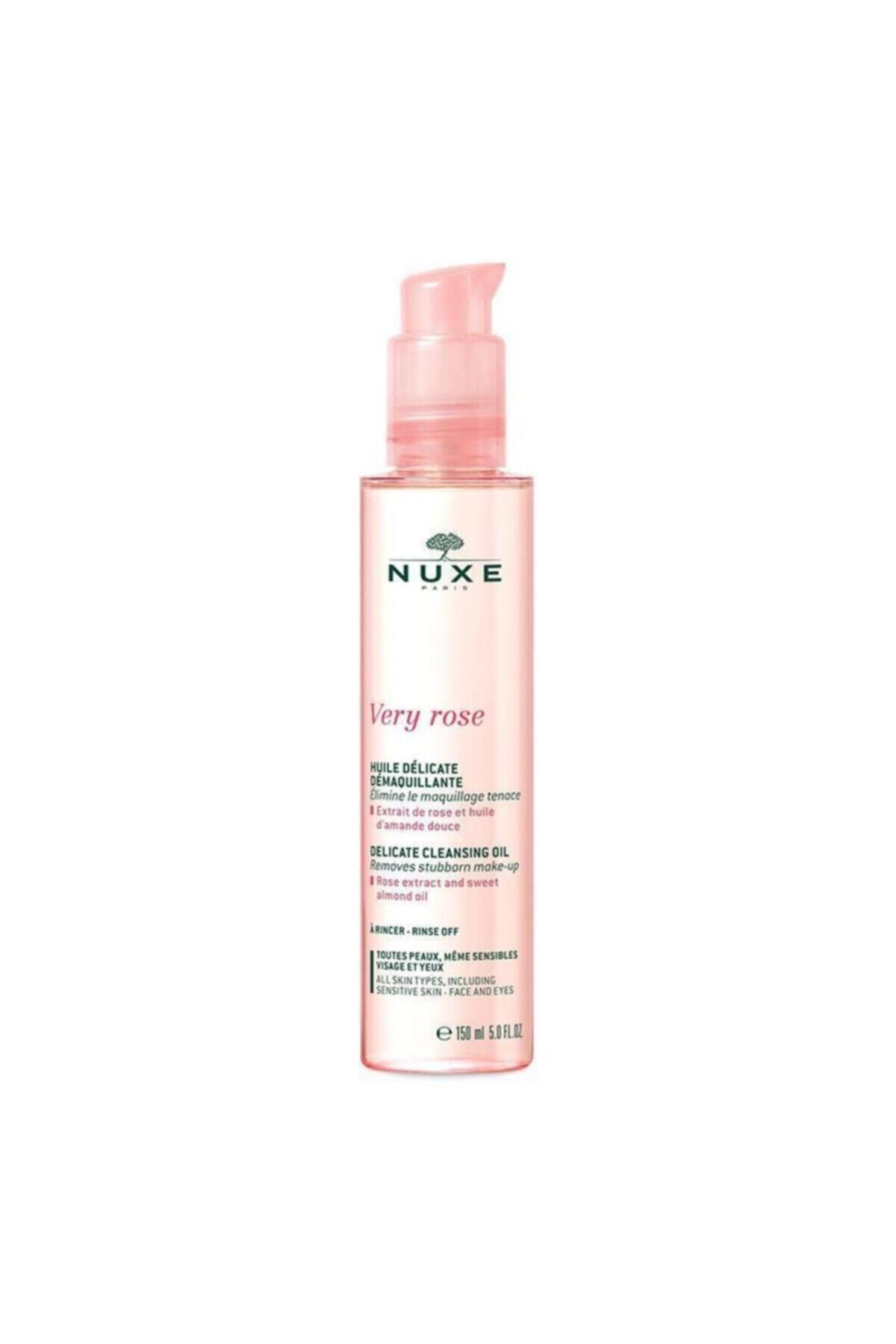 Nuxe روغن پاک کننده حساسیت بخش رز Very 150 میلی لیتر