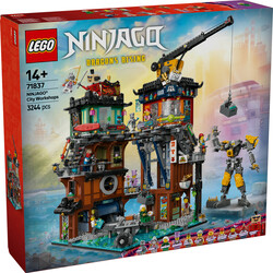 مجموعه ساختنی کارگاه‌های شهر نینجاگو لگو LEGO نینجاگو NINJAGO مدل 71837، ۳۲۴۴ قطعه، حداقل سن ۱۴ سال