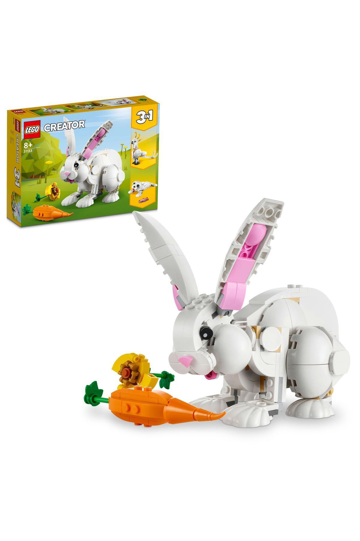 لگو ® خالق 3 در 1 خرگوش سفید برای کودکان 31133 8 سال بارها بیشتر اورجینال LEGO