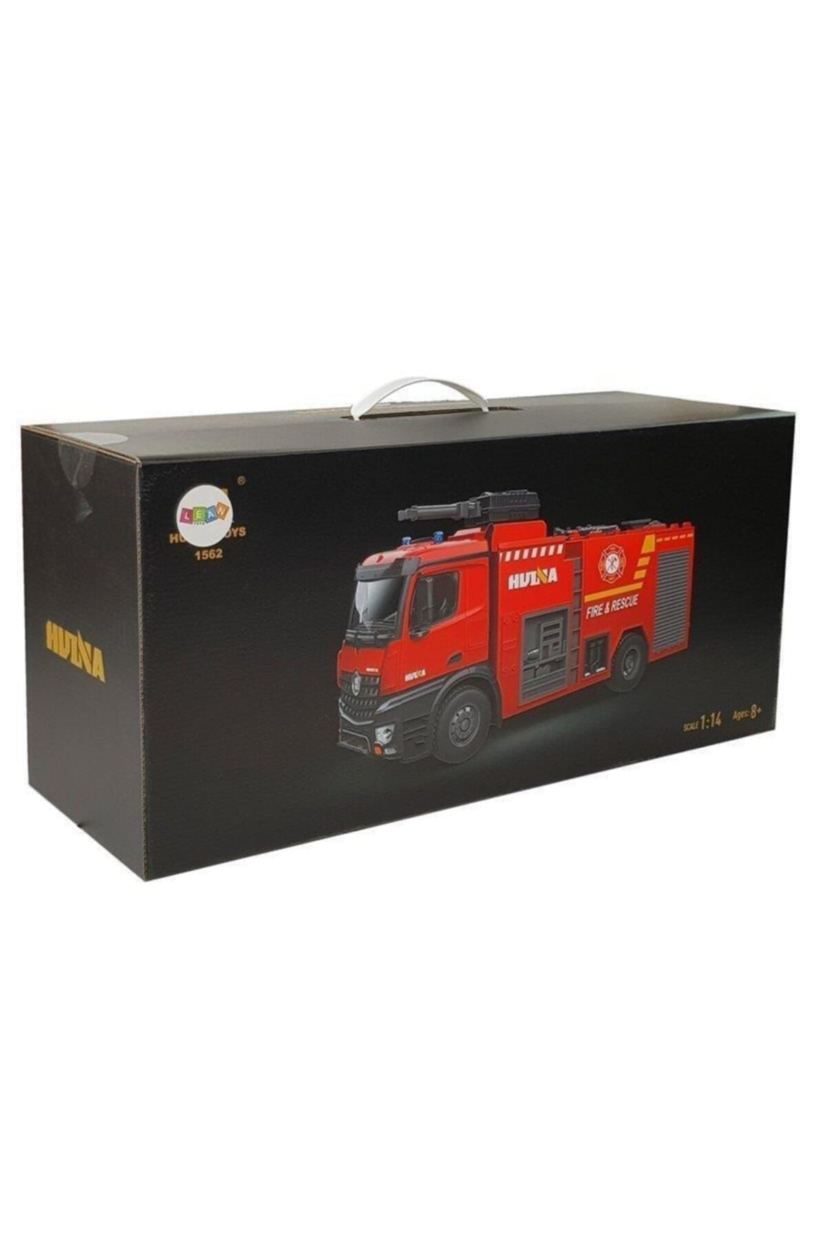 مدل خودرو 1 14 62CM RC ریموت کنترل آتش نشانی ماشین 22 کانال اسپری آب 1562 اورجینال Huina