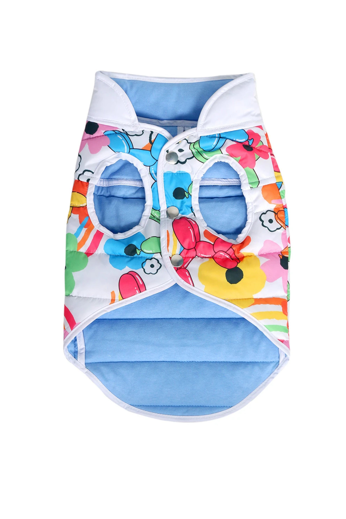 کاپشن پافر سگ هایپت فشن Hypet Fashion مدل Bubble Dogs Puffer، چندرنگ