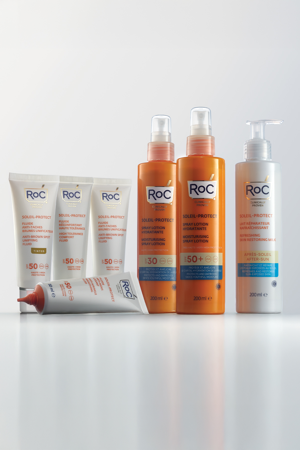 Roc کرم ضدآفتاب صورت برای پوست حساس SPF50 + 50 میلی لیتر