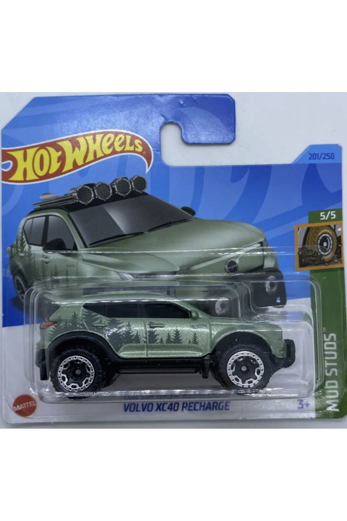 ماشین اسباب بازی شارژ ولوو XC40 اورجینال HOT WHEELS