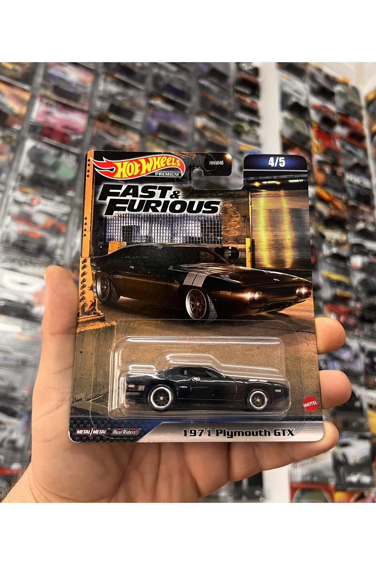 ماشین اسباب بازی PREMIUM 1971 PLYMOUTH GTX از ترکیه HOT WHEELS