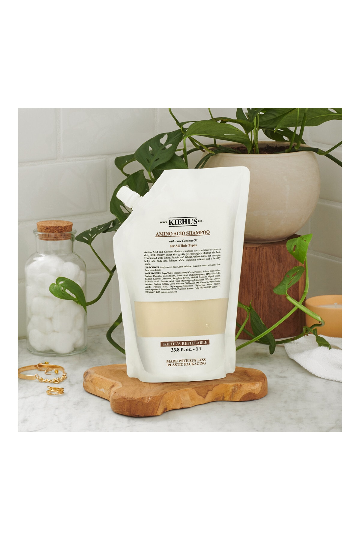 شامپو اسید آمینه حاوی روغن نارگیل برای موهای معمولی میل اورجینال Kiehl's