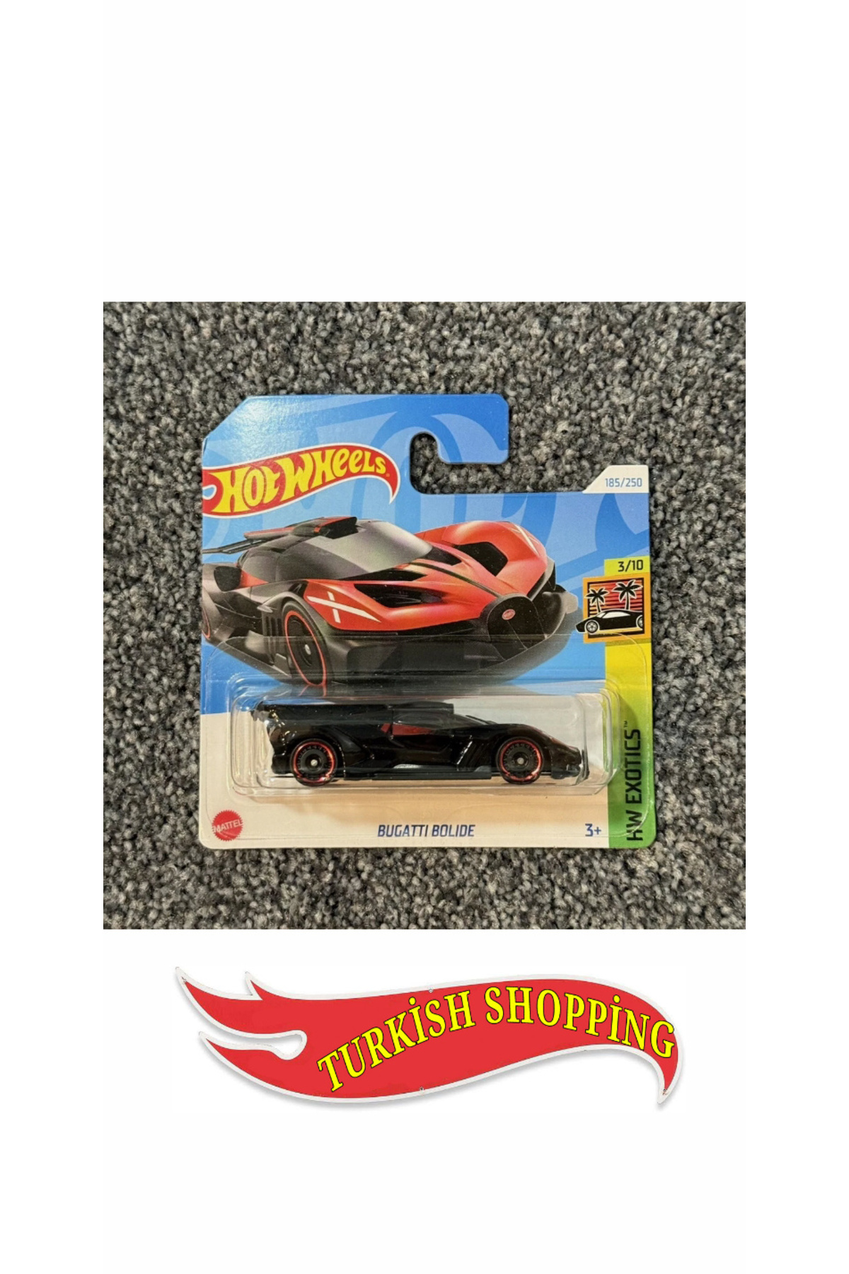 ماشین اسباب بازی اسپرت بوگاتی بولید 1 64 مقیاس از ترکیه HOT WHEELS