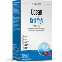 مکمل غذایی روغن کریل اورزاکس Orzax Ocean، ۳۰ کپسول