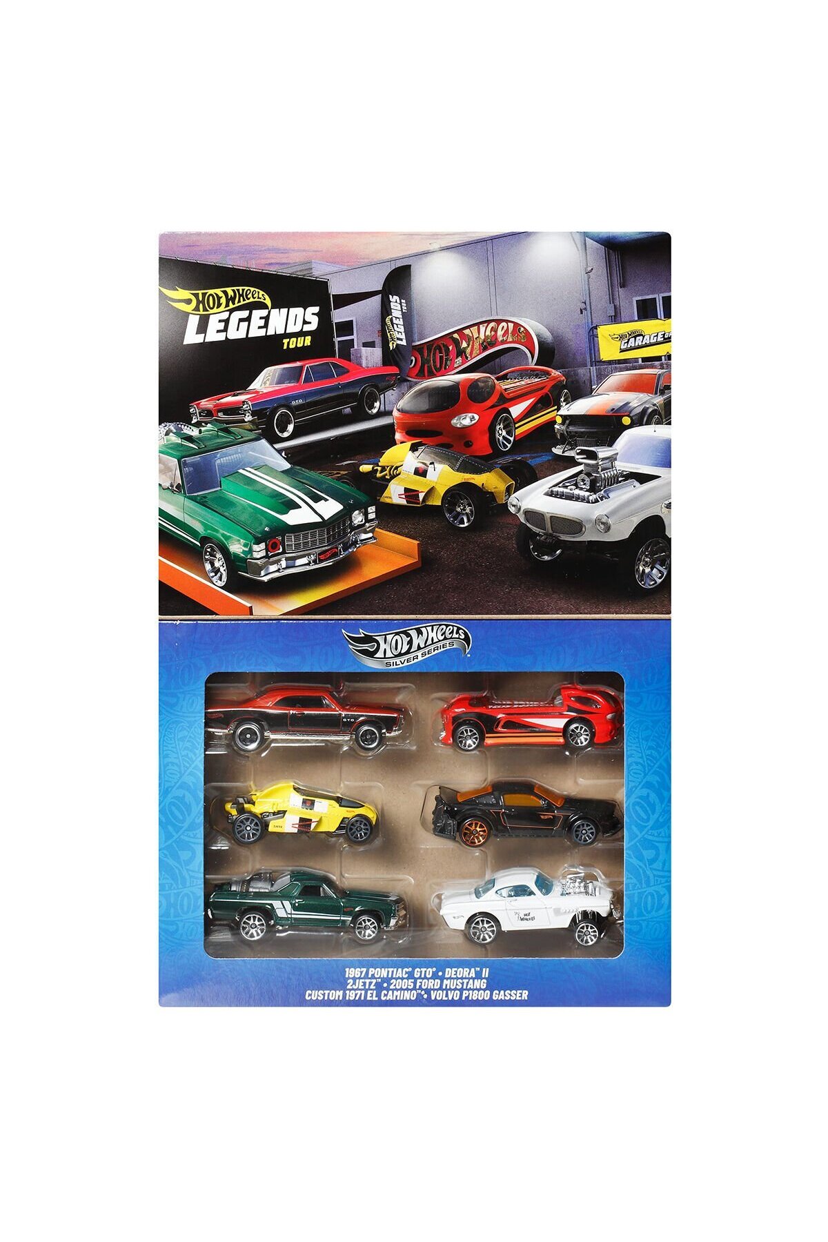 اسباب بازی های فیگور دیگر ماشین چندگانه با مضمون JBY78 LEGEND از ترکیه HOT WHEELS