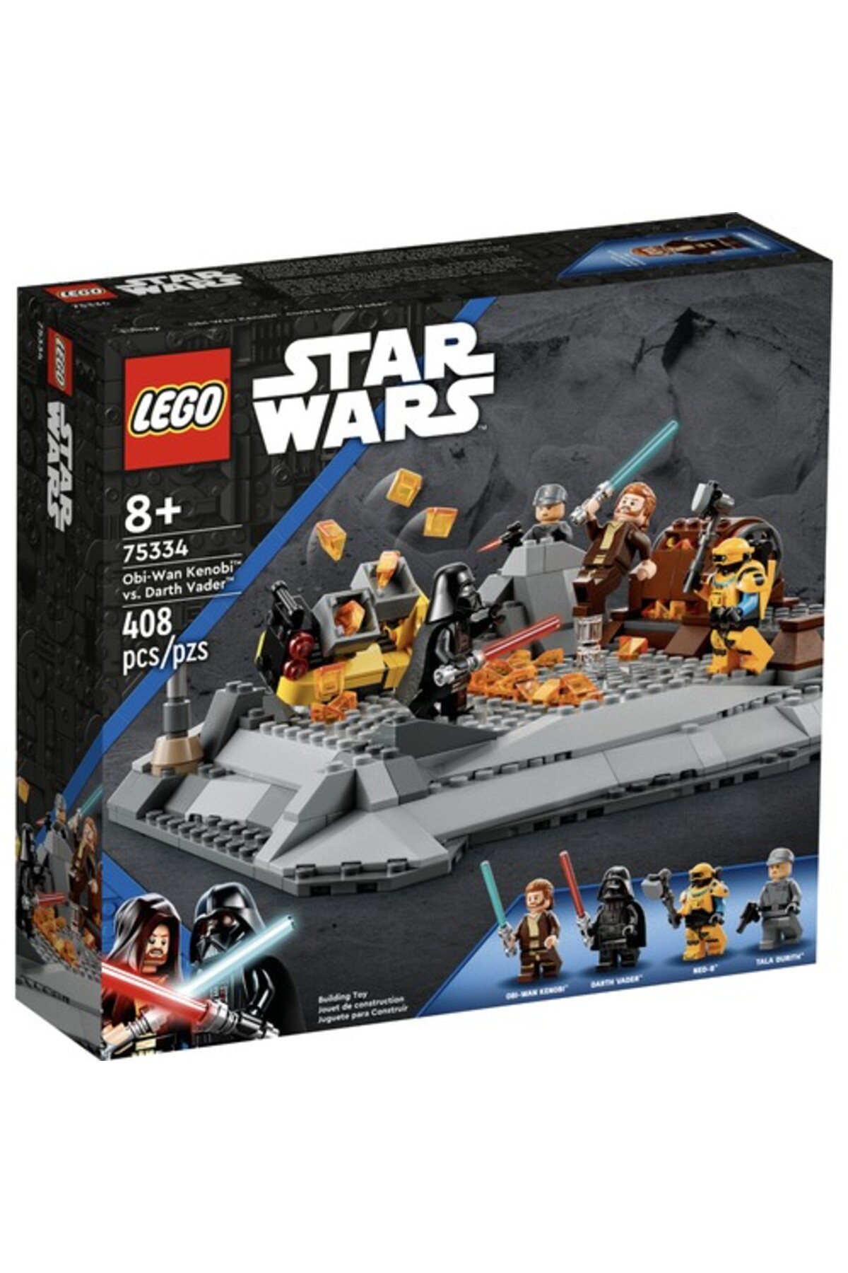 لگو و اسباب بازی های ساخت محور STAR WARS 75334 OBI WAN KENOBI VS DARTH VADER از ترکیه LEGO
