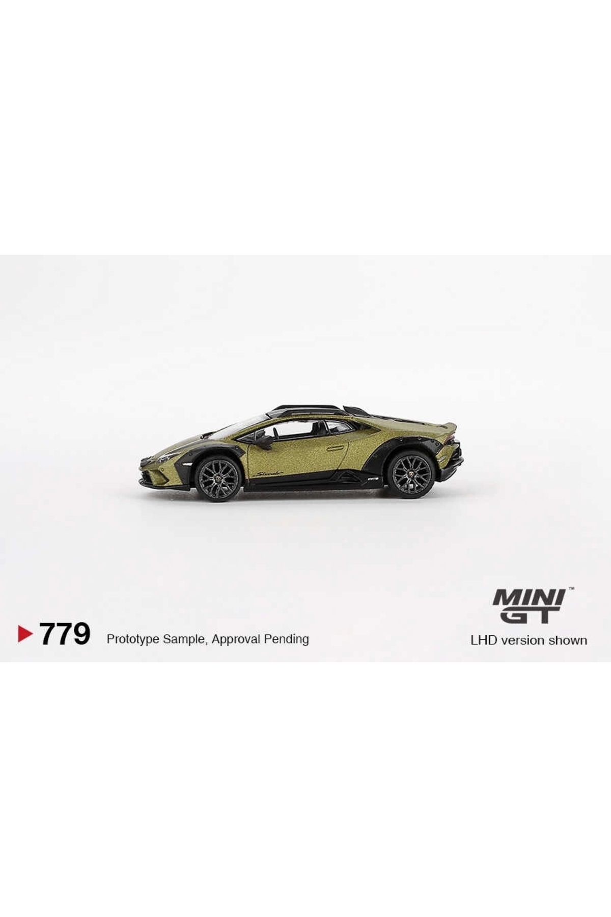 مدل خودرو LAMBORGHINI HURACÁN STERRATO VERDE GEA MATT 779 اورجینال mini gt