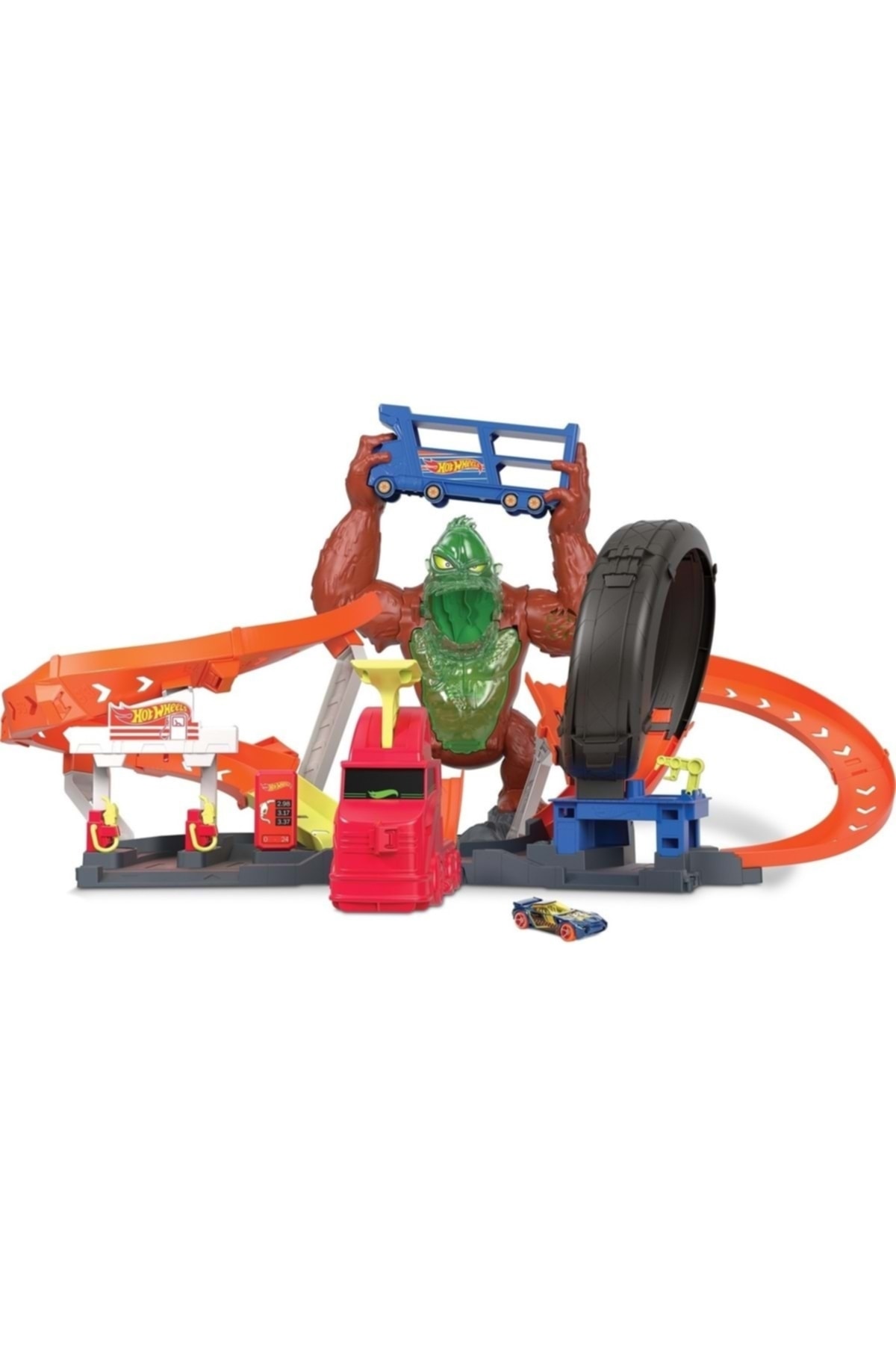 ماشین اسباب بازی مجموعه حمله گوریل سمی هات ویلز اورجینال HOT WHEELS